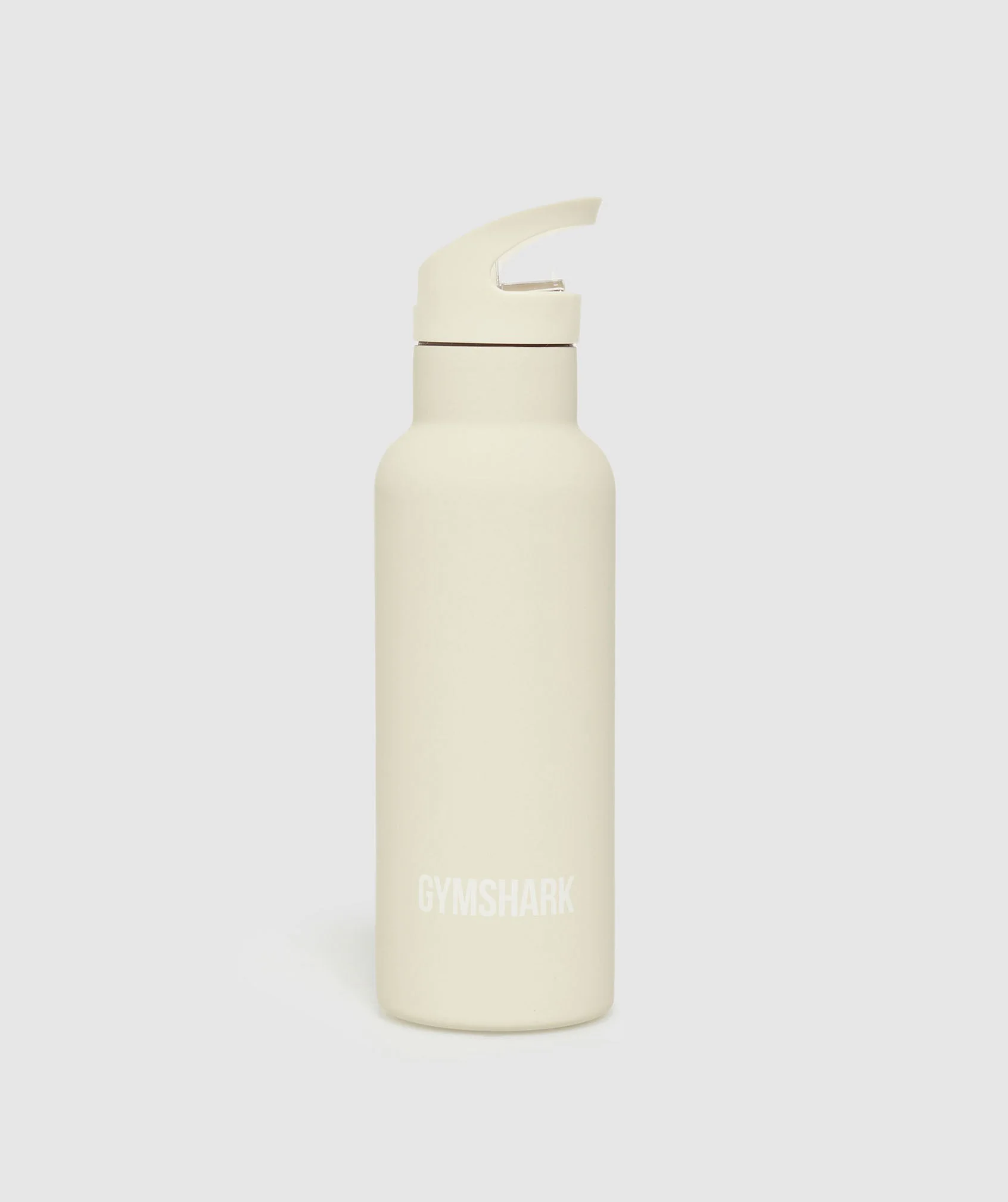 Gymshark Flip Straw Water Bottle - Pebble Grey