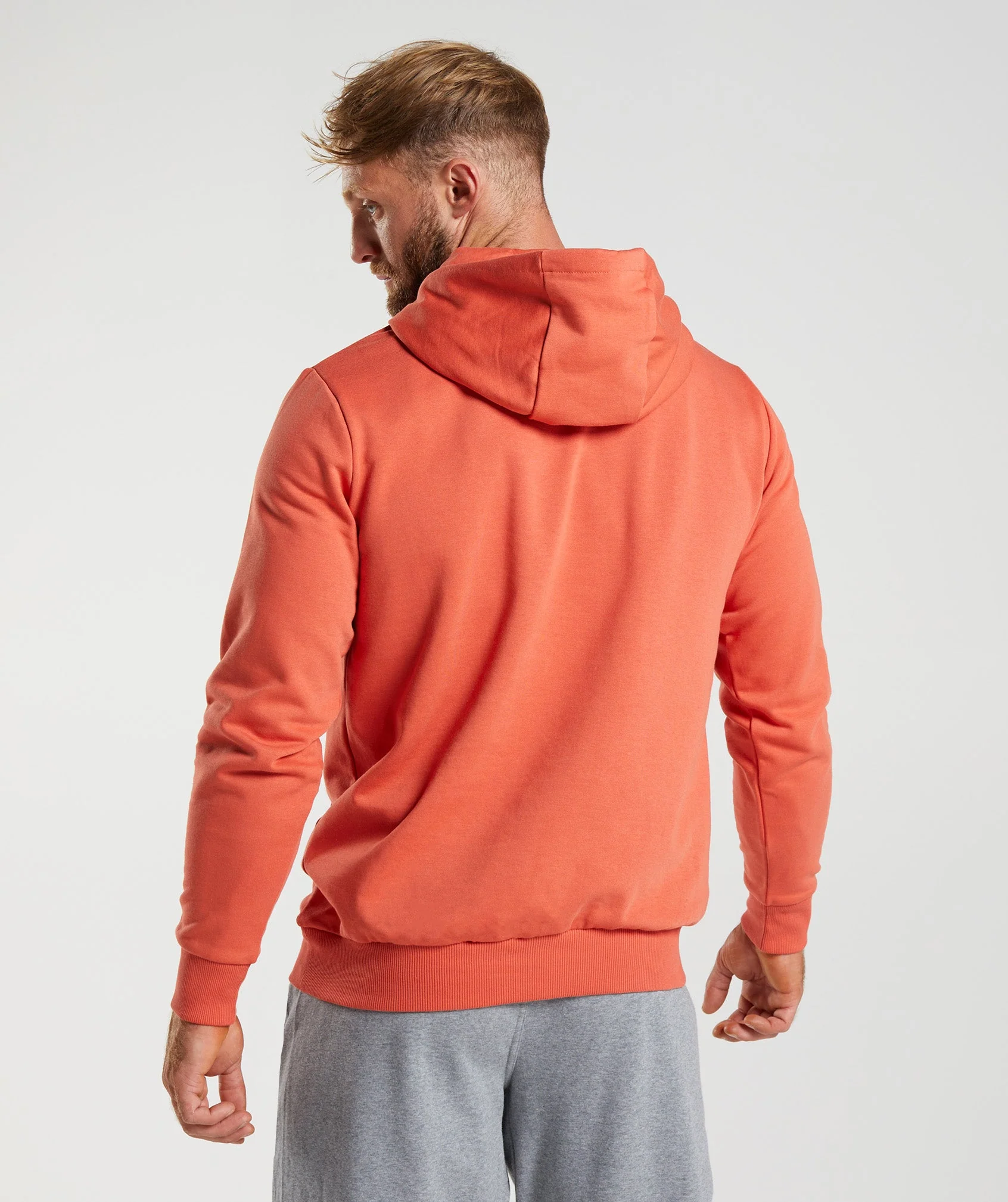 Gymshark Sharkhead Infill Hoodie - Storm Red