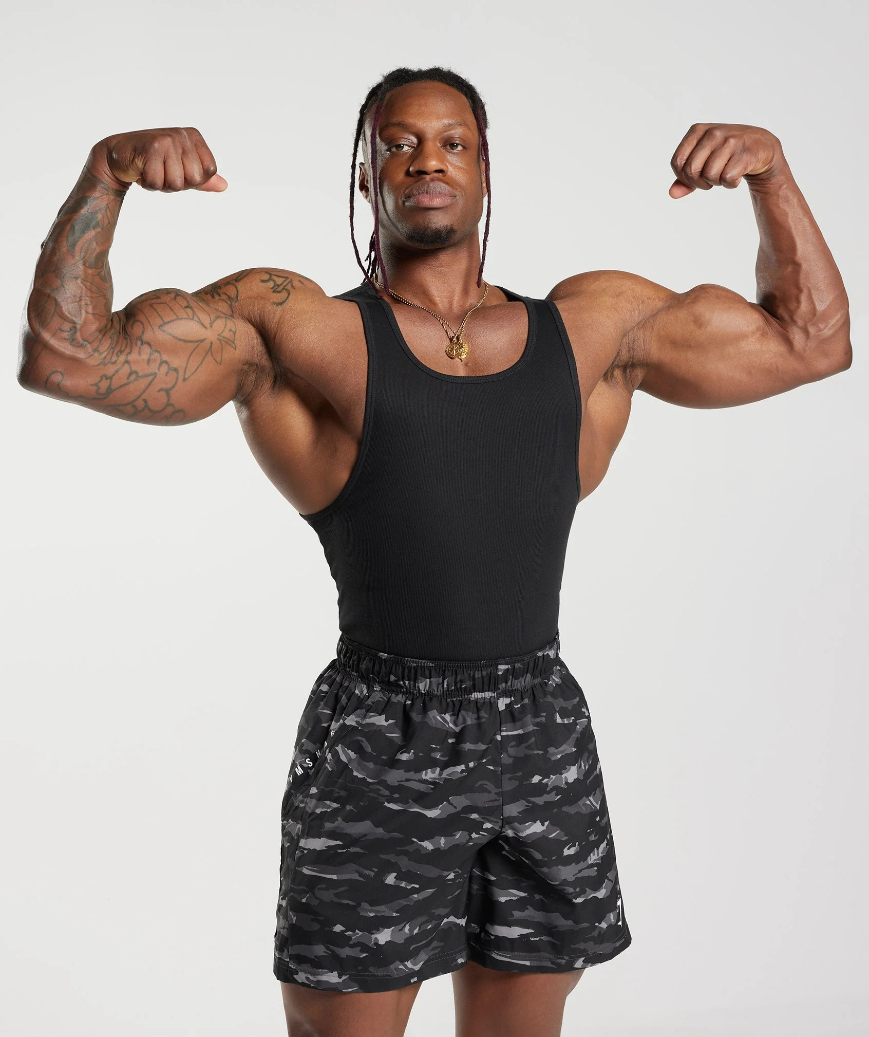 Gymshark Ribbed Tank 1PK - Black