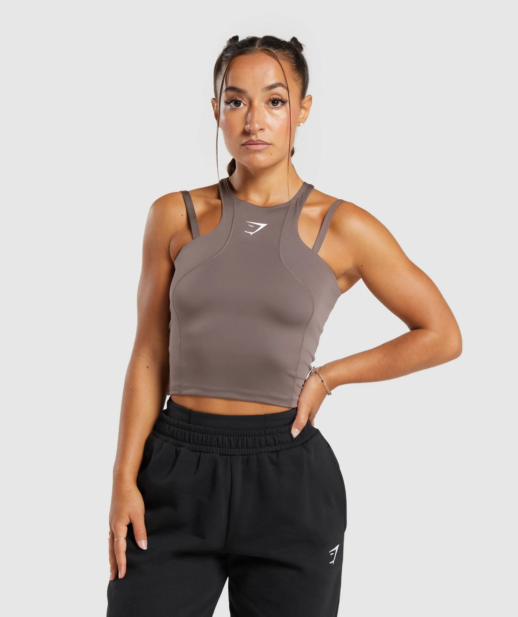 Power Midi Tank - Walnut Mauve