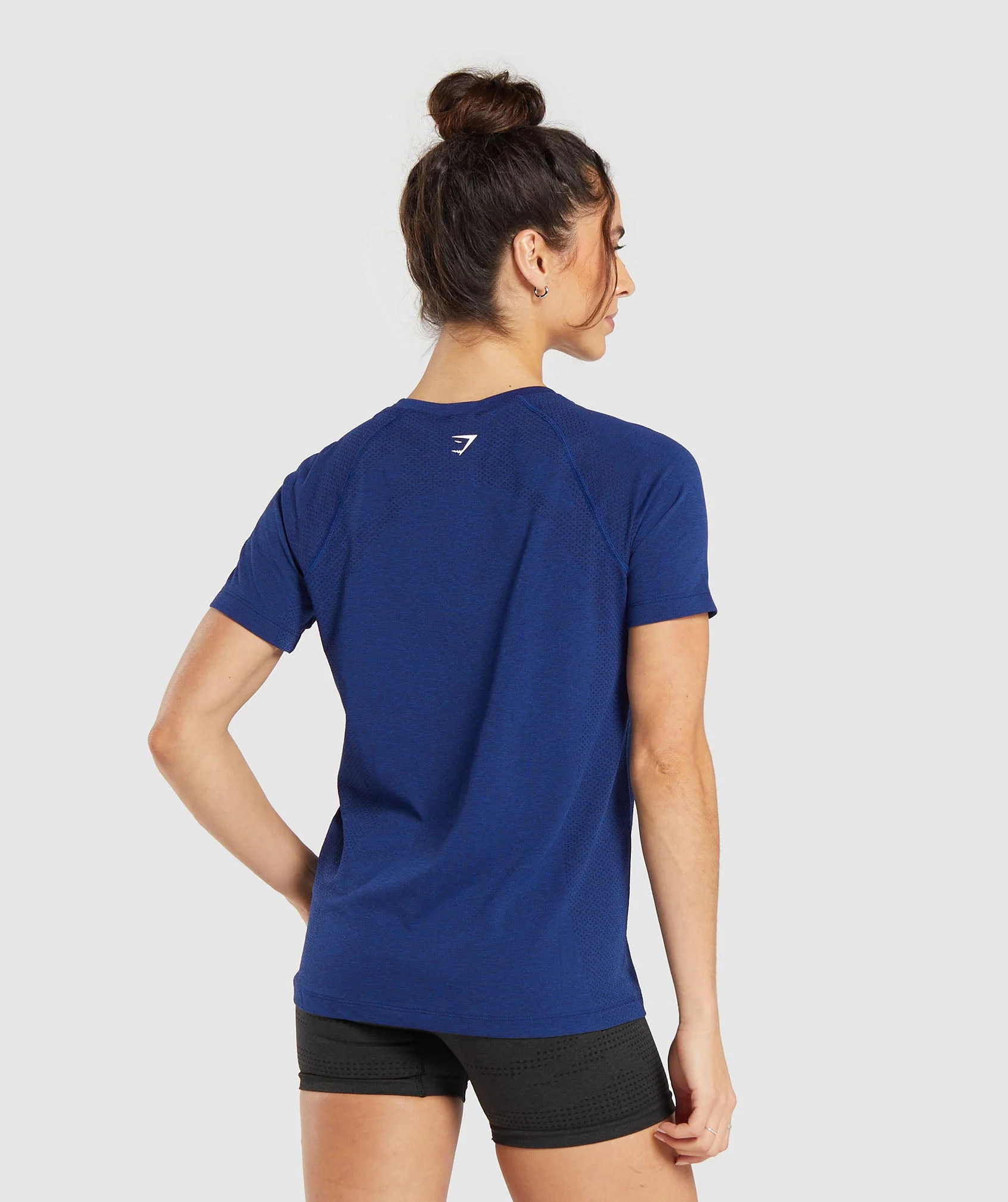 Gymshark Vital Seamless 2.0 Light T-Shirt - Stellar Blue Marl