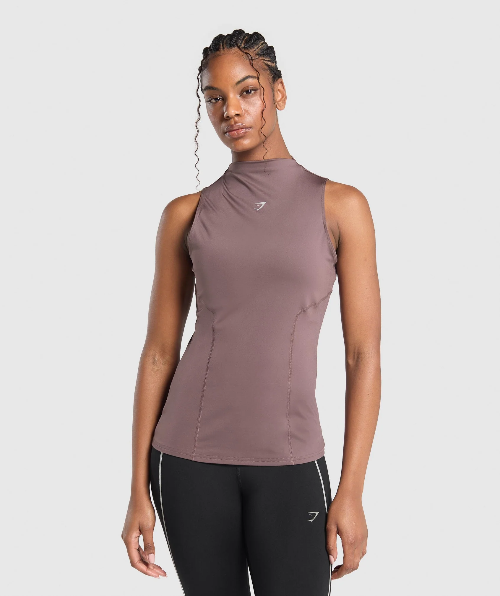 Gymshark Running Tank - Steel Purple