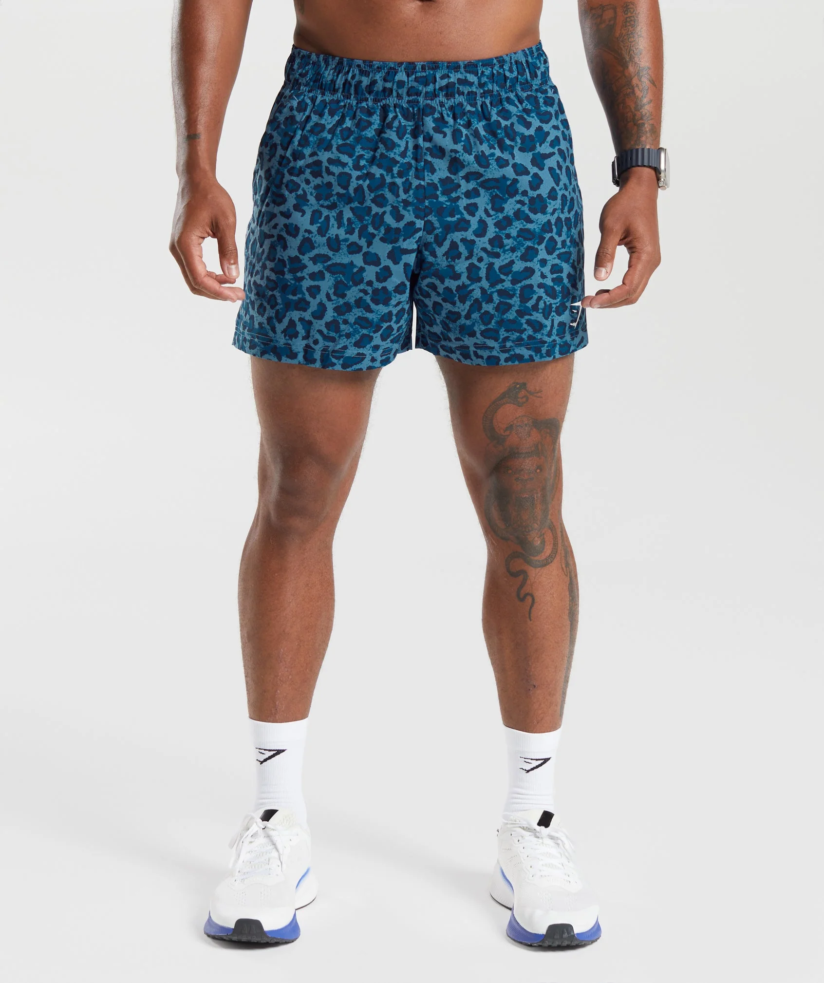 Gymshark Sport 5 Shorts - Denim Blue