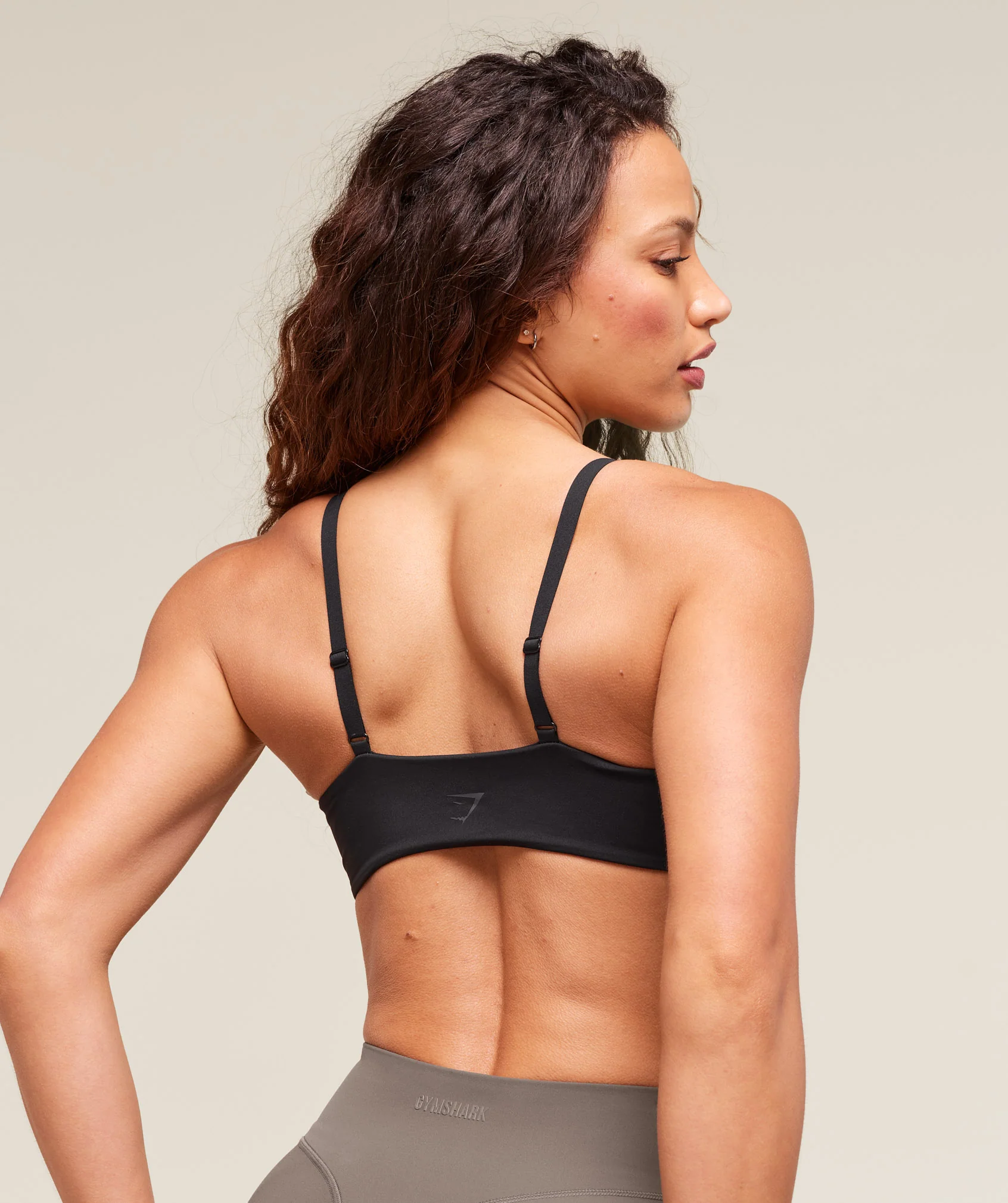 Gymshark Twist Front Bralette - Black