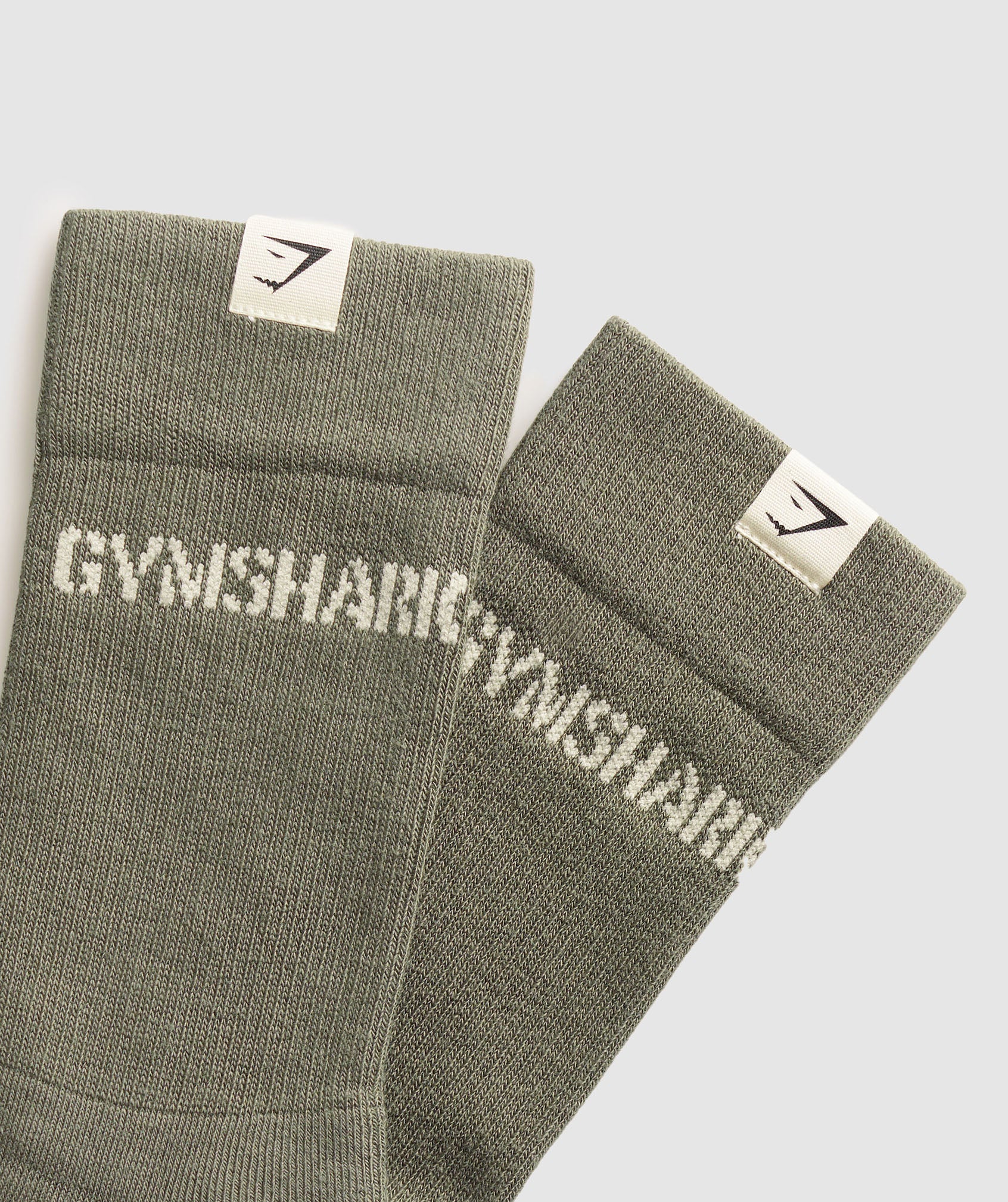 Gymshark Tactical Crew Socks - Base Green