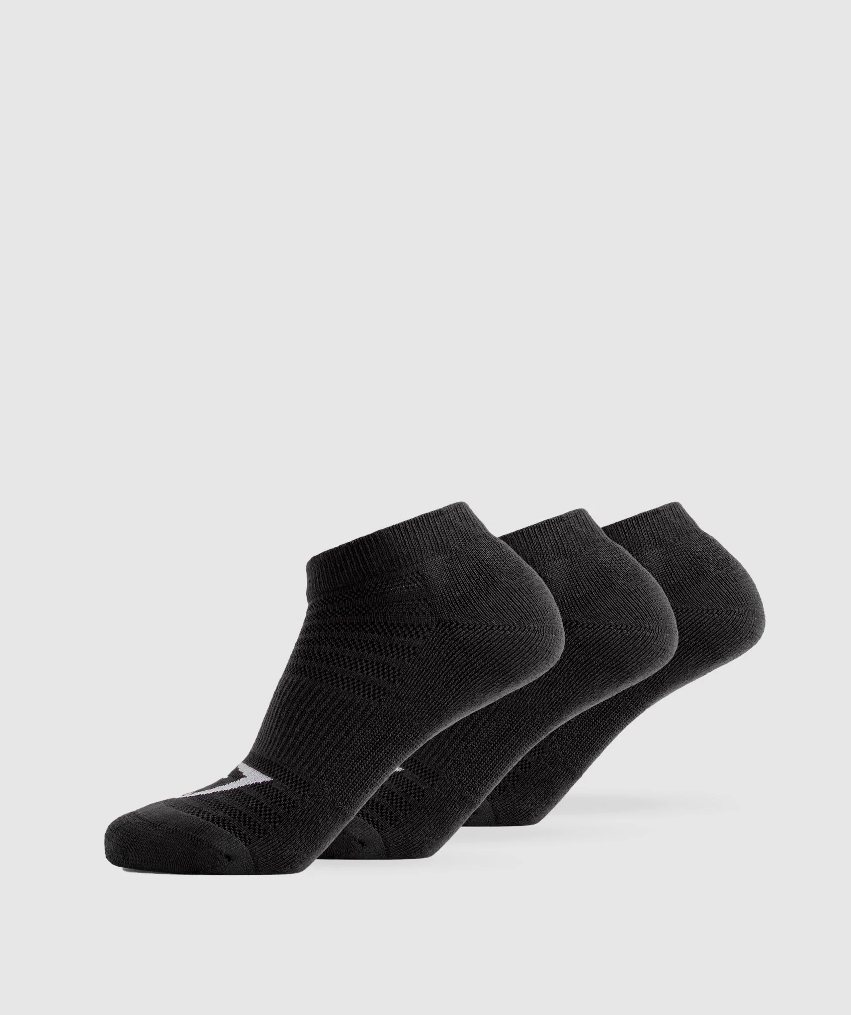 Gymshark Trainer Socks 3pk - Black