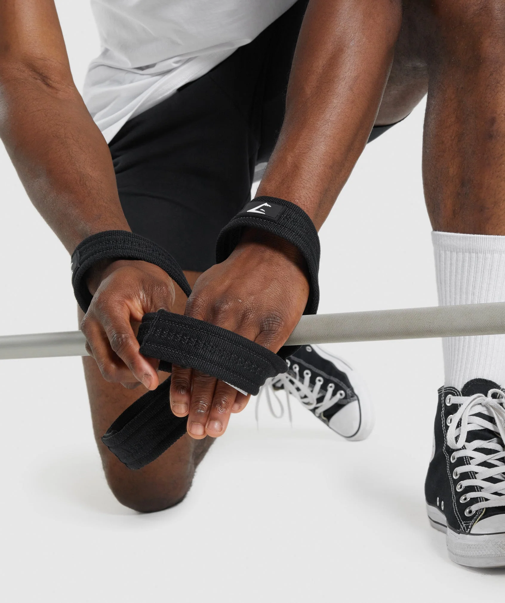 Gymshark Figure 8 Lifting Straps - Black