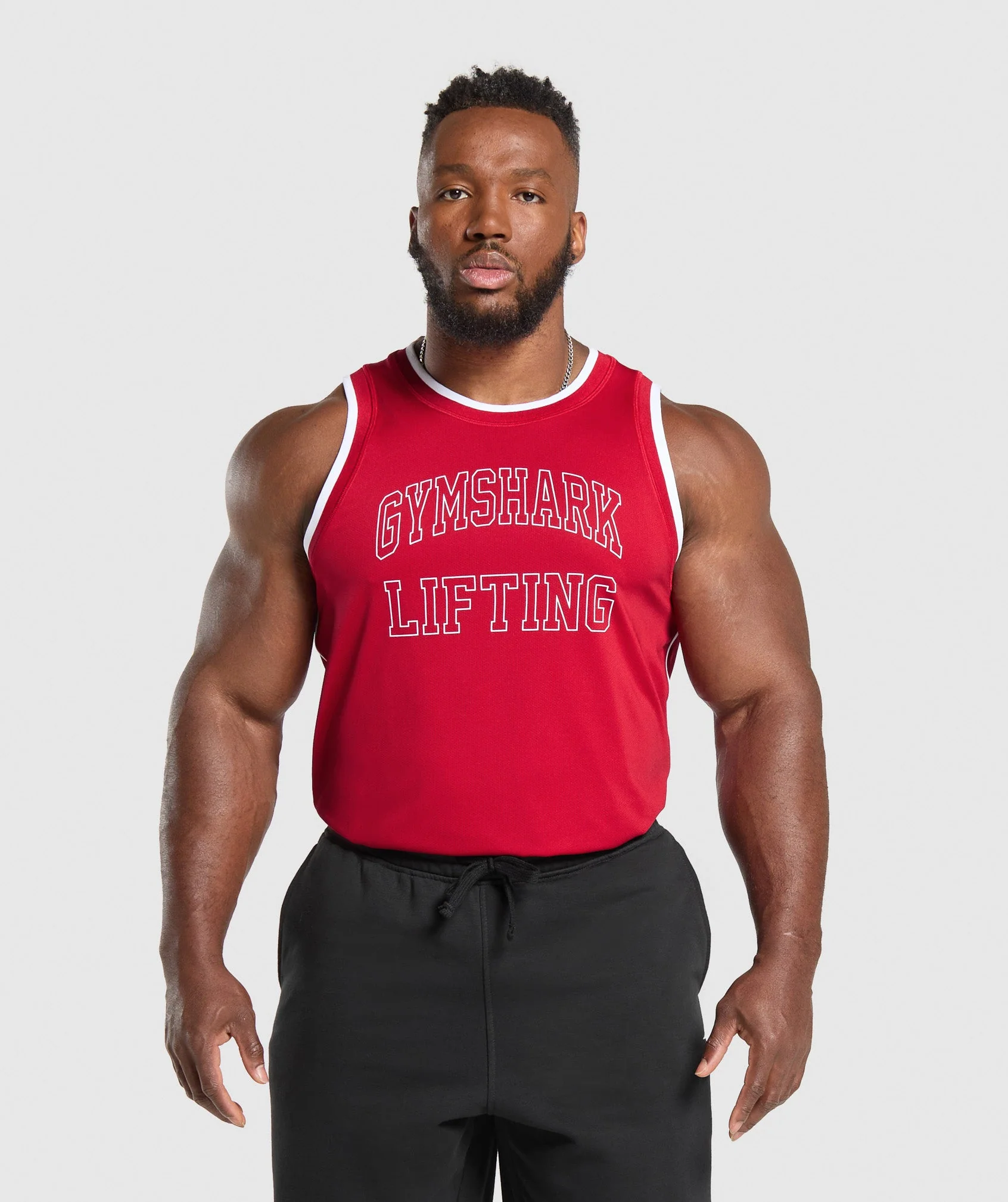 Gymshark Mesh Tank - Conditioning Red