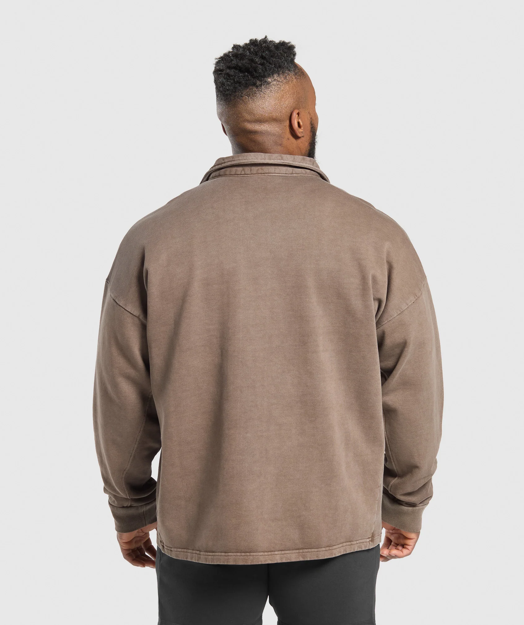 Gymshark Premium Legacy Pullover - Soft Brown
