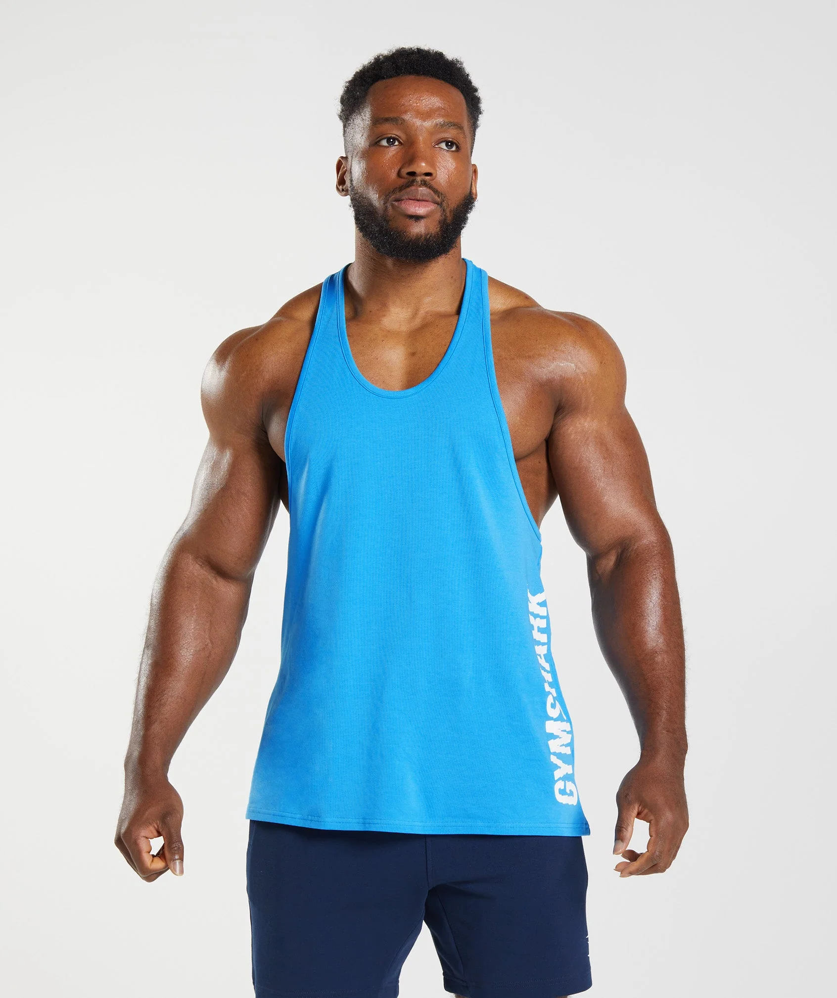 Gymshark Slice Stringer - Electric Blue