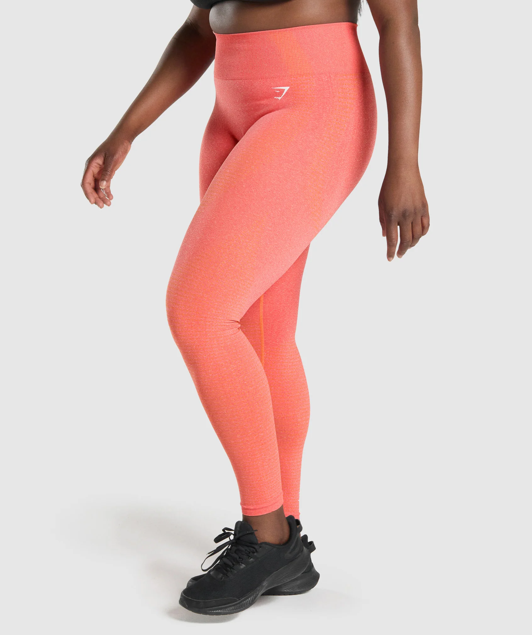 Gymshark Vital Seamless Leggings - Orange Marl