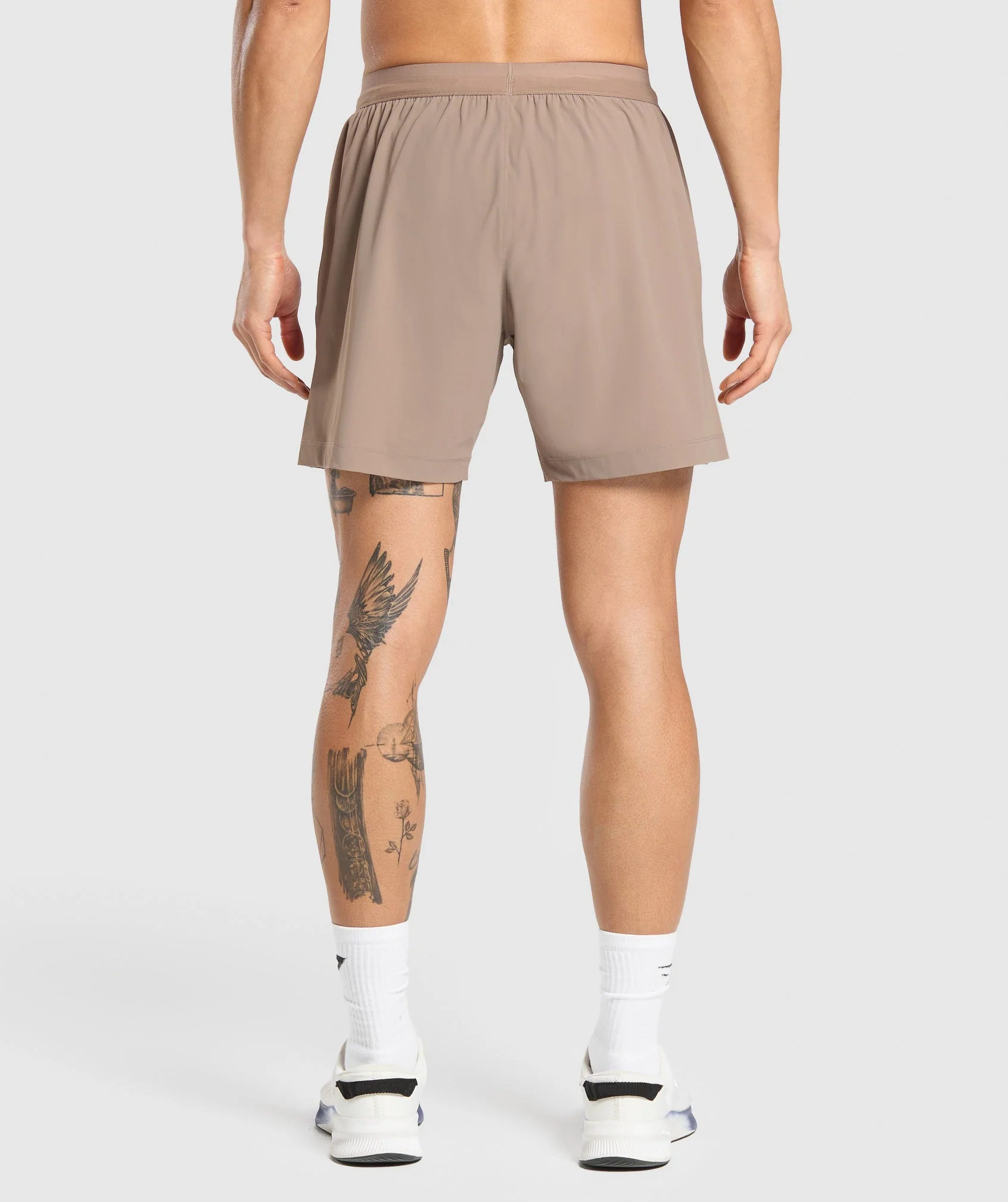 Gymshark Studio 6 Shorts - Lifestyle Brown