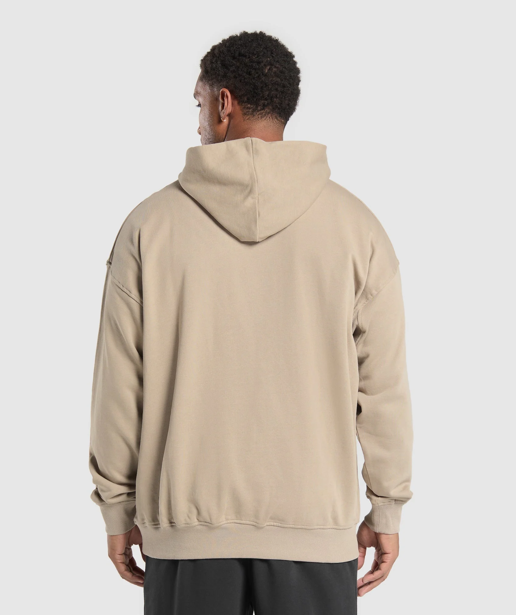 Gymshark Rest Day Essentials Hoodie - Sand Brown