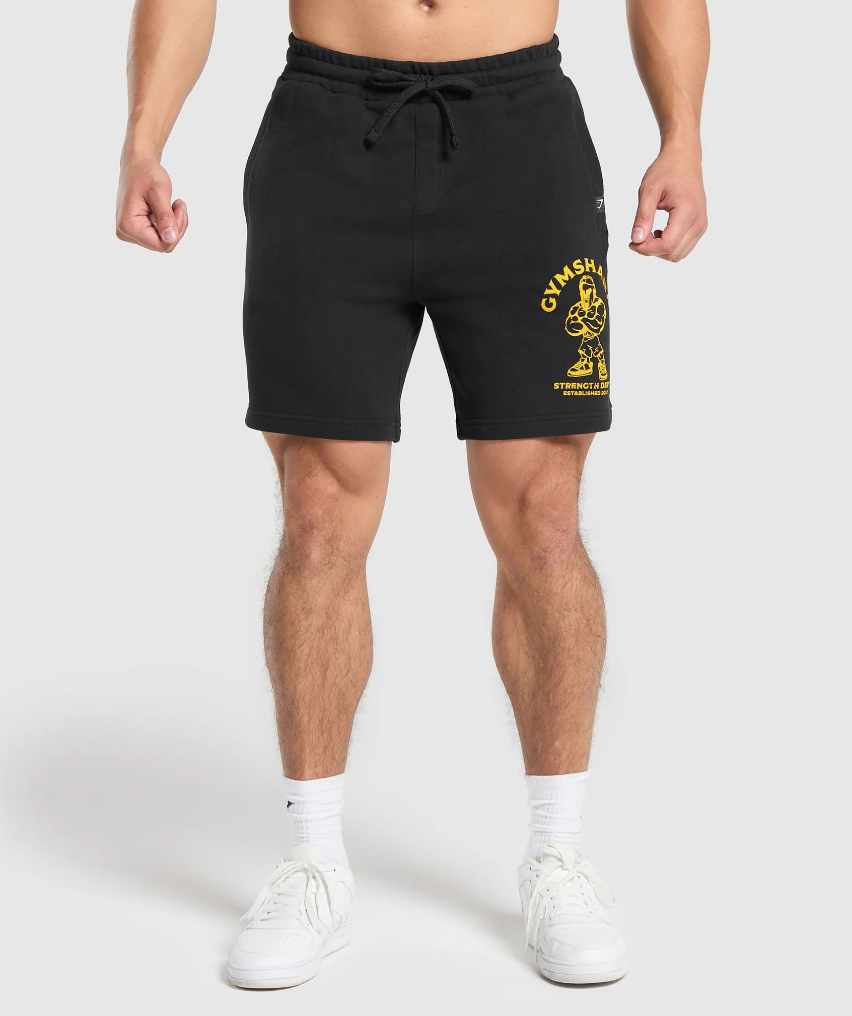 Gymshark Spartan 7 Shorts - Black