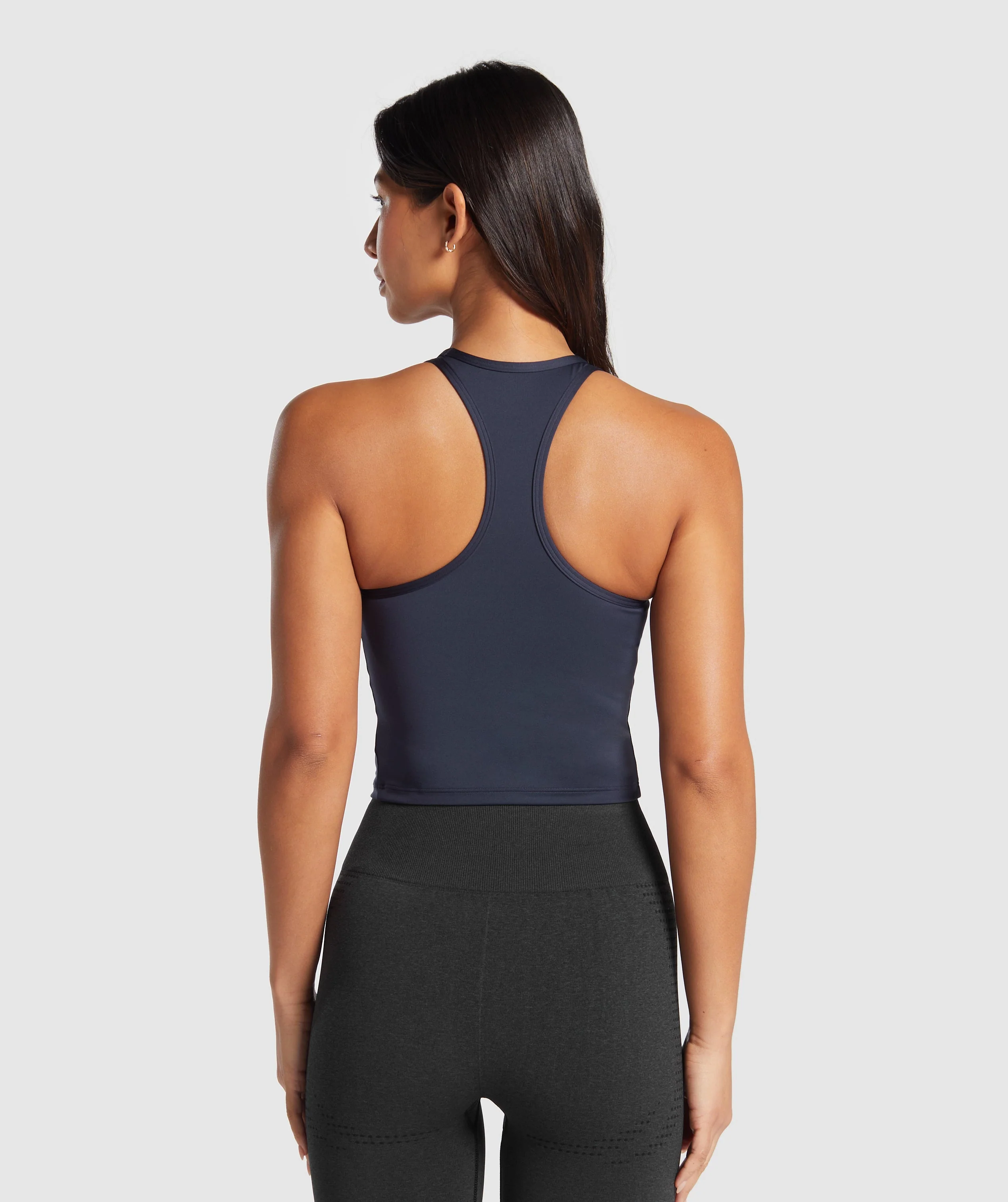 Gymshark Training Racer Midi Tank - Heavy Blue