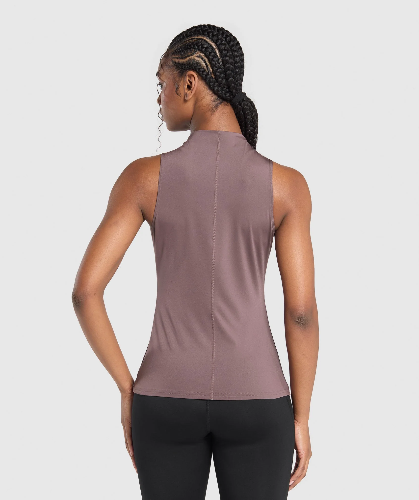 Gymshark Running Tank - Steel Purple