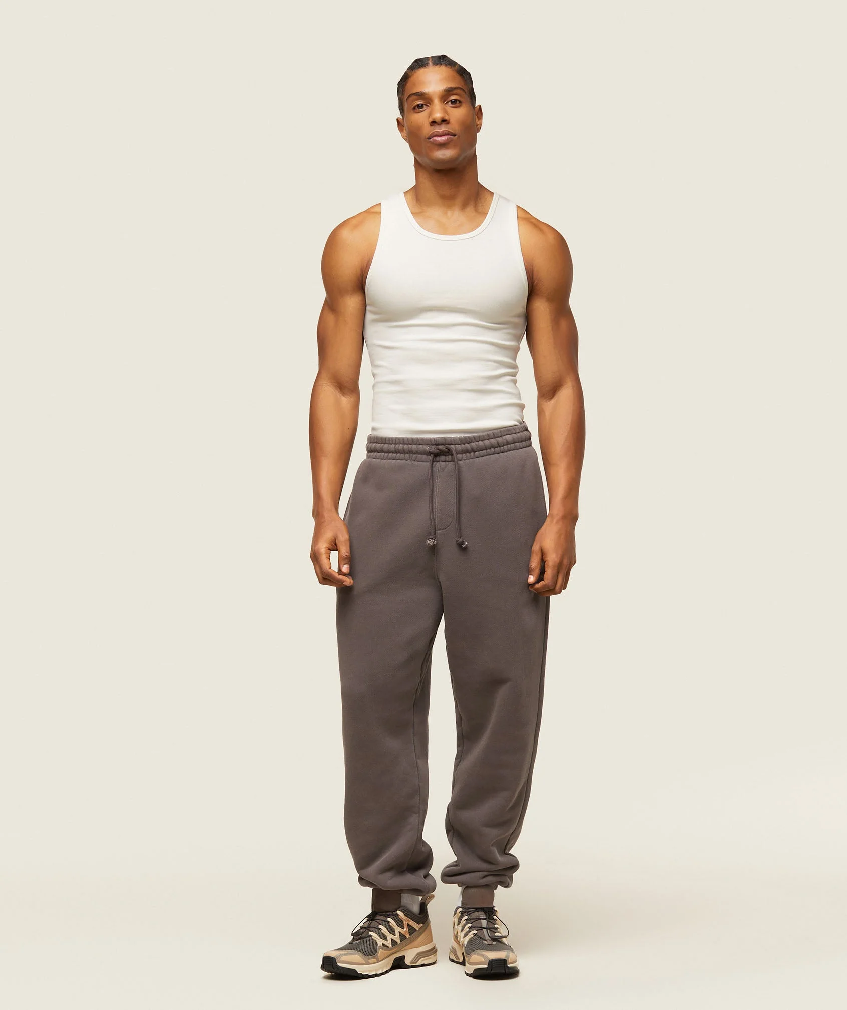 Gymshark everywear Ribbed Tank - Soft White
