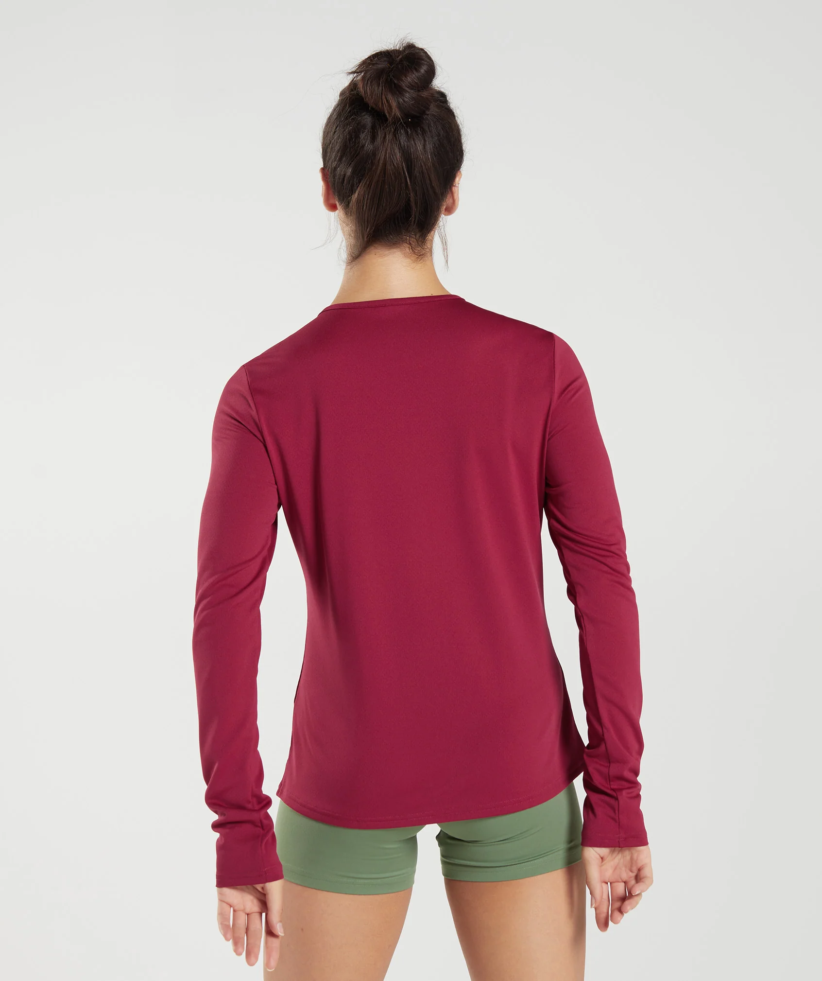 Gymshark Training Long Sleeve Top - Currant Pink