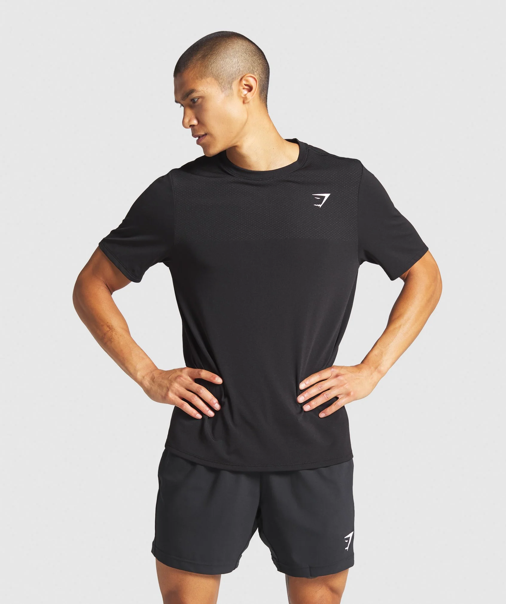 Gymshark Vital T-Shirt - Black Marl