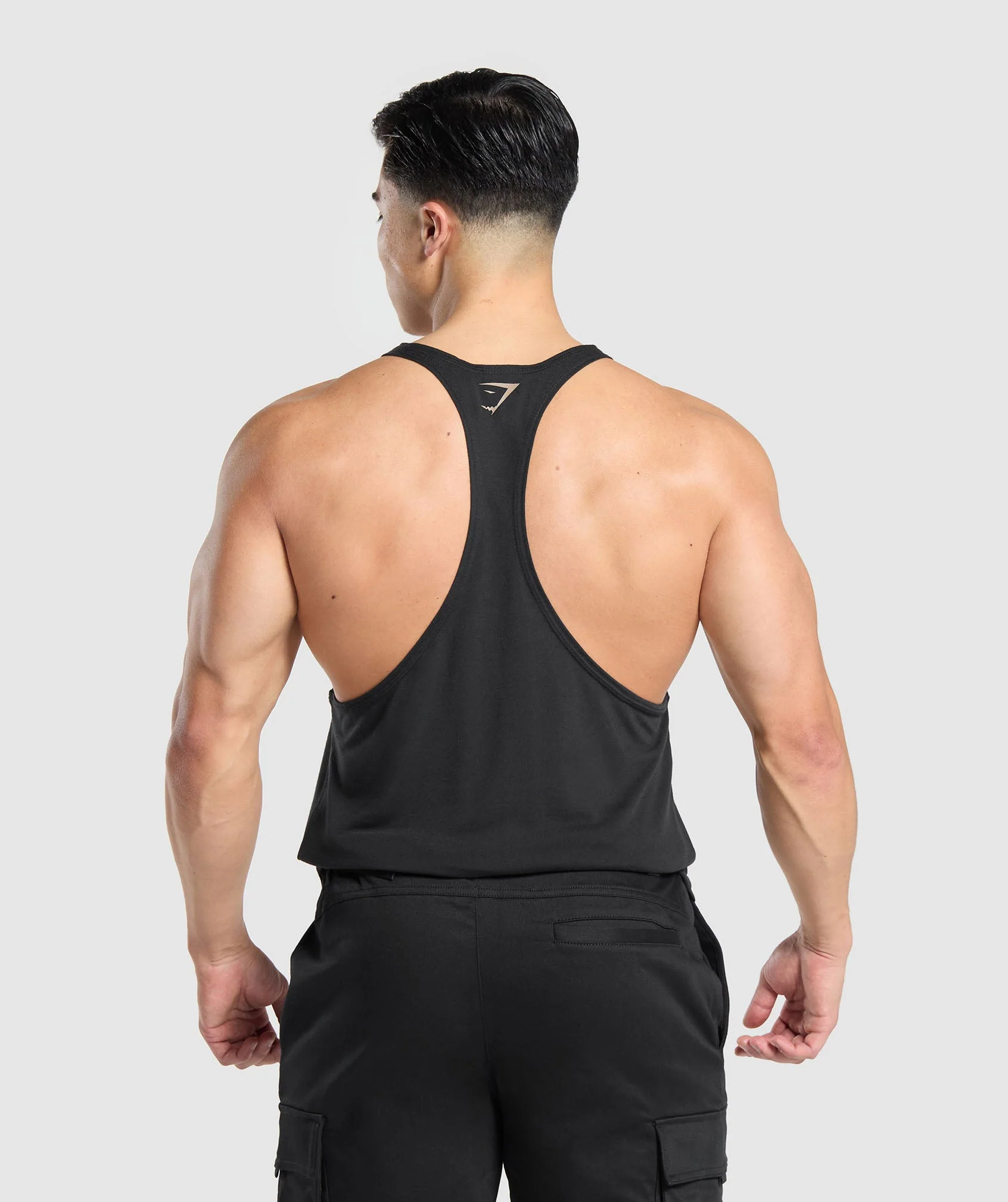 Gymshark Lifting Stars Stringer - Black