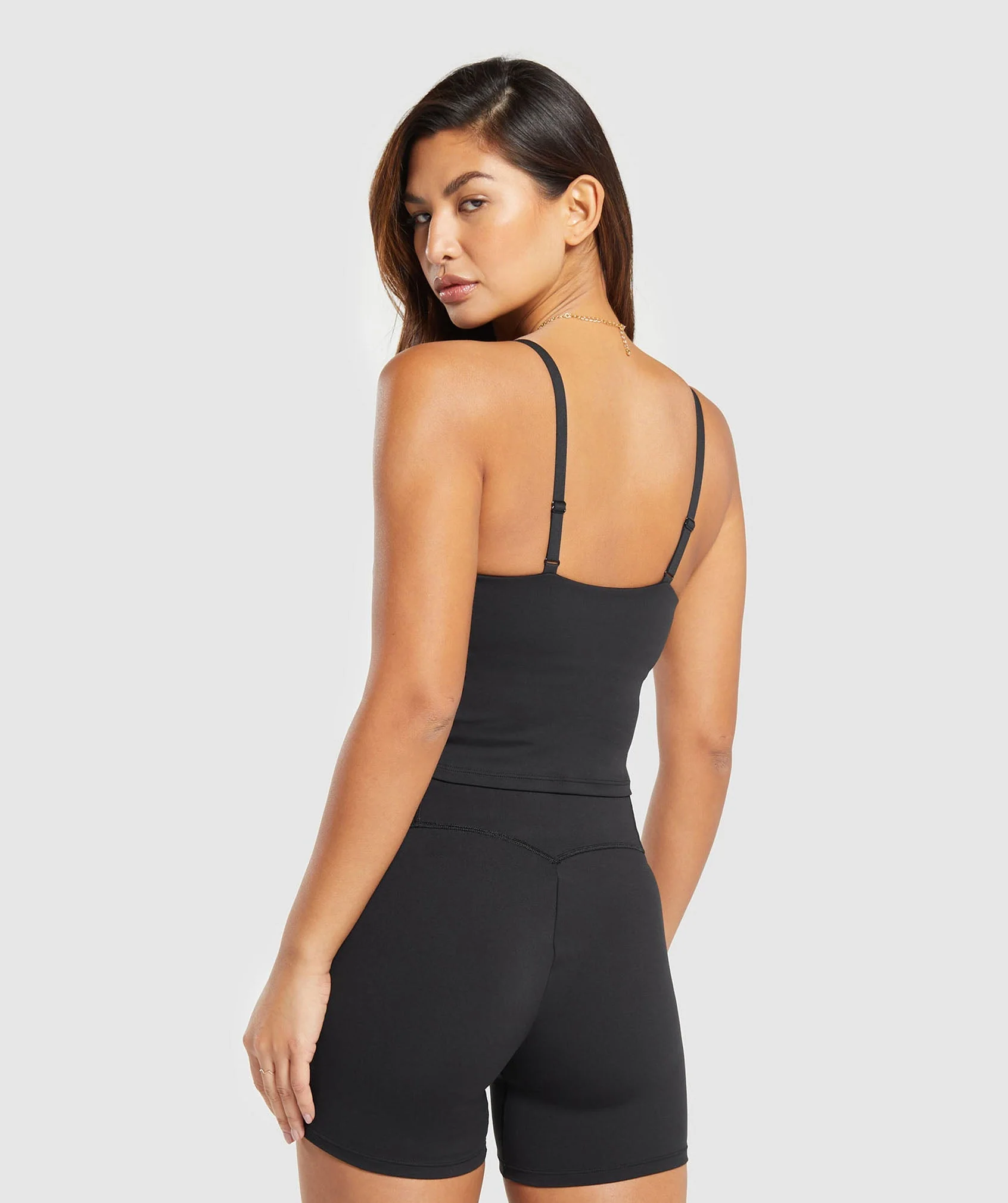 Gymshark Training Cami Tank With Shelf - Black