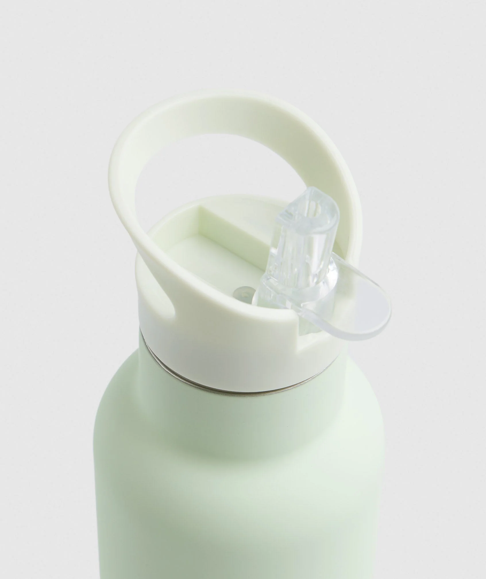 Gymshark 500ml Straw Flask - Cucumber Green