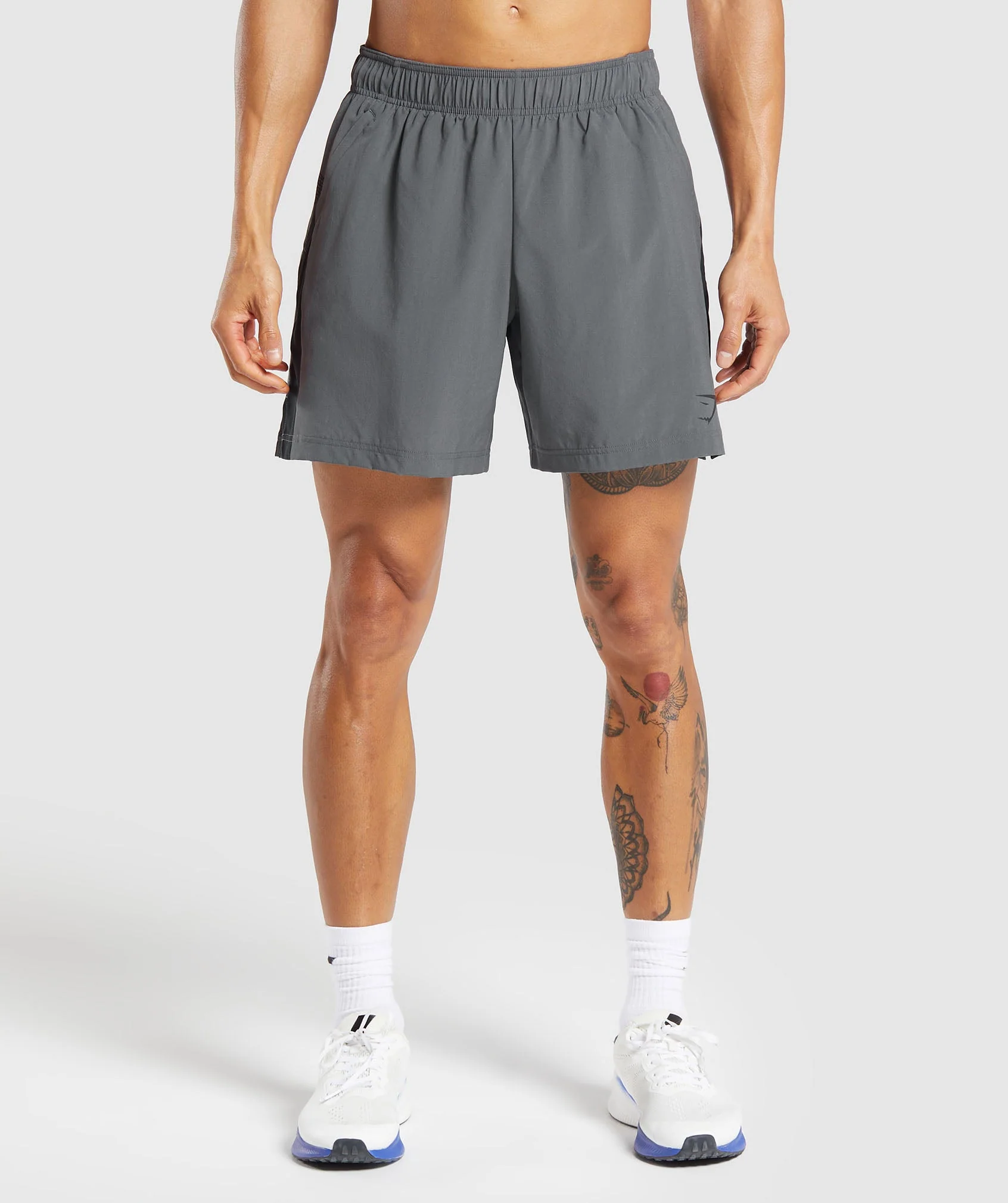 Gymshark Sport 7 Shorts - Dark Grey/Black