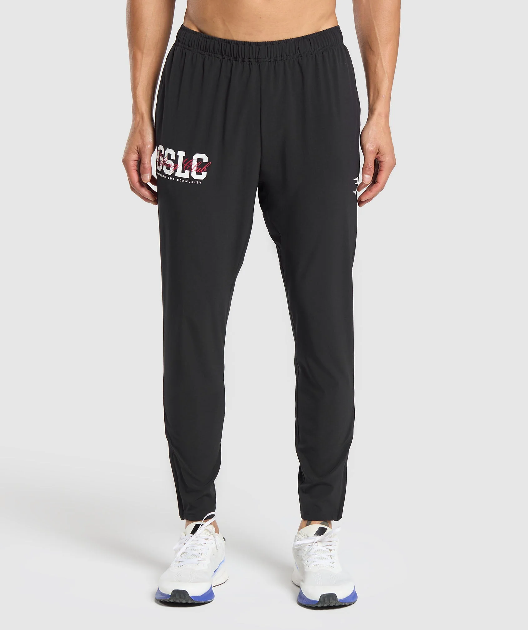 Gymshark Script Woven Joggers - Black