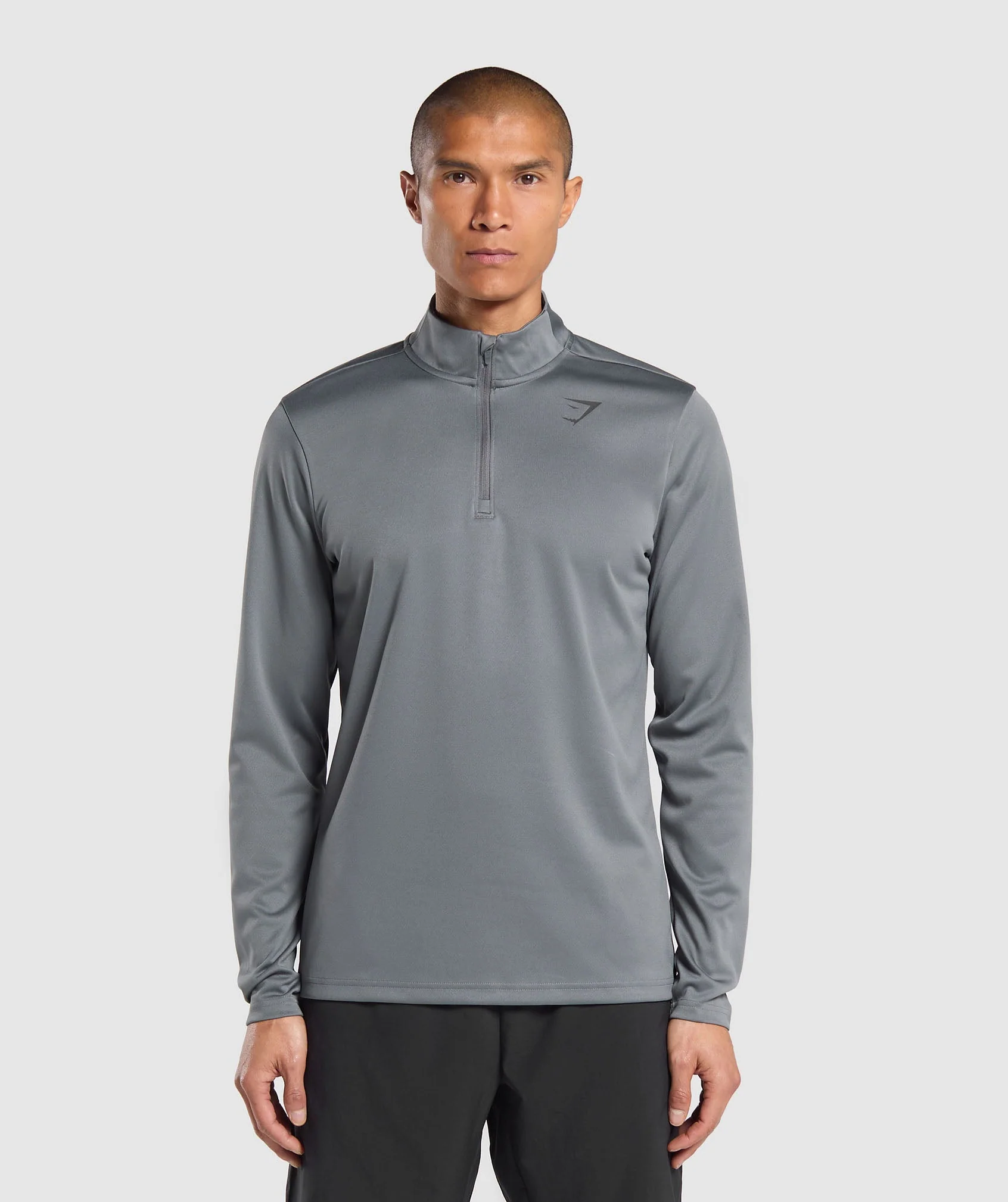 Gymshark Running Dept. 1/4 Zip - Pitch Grey