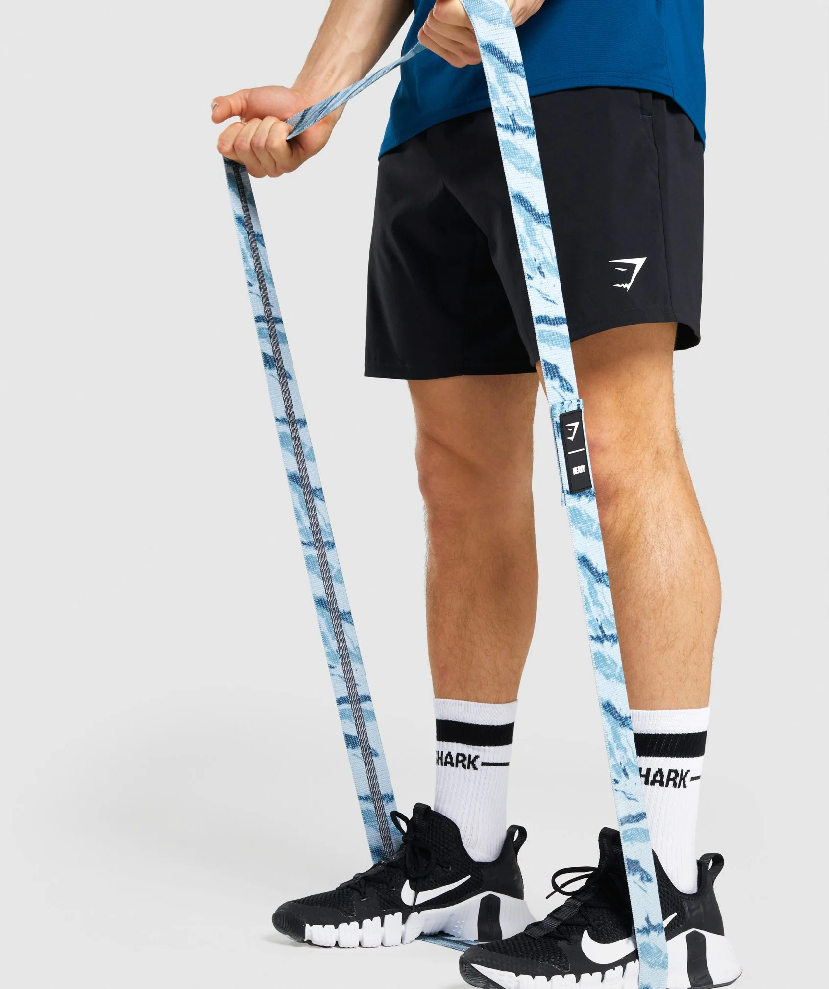 Gymshark Long Heavy Resistance Band - Blue Print