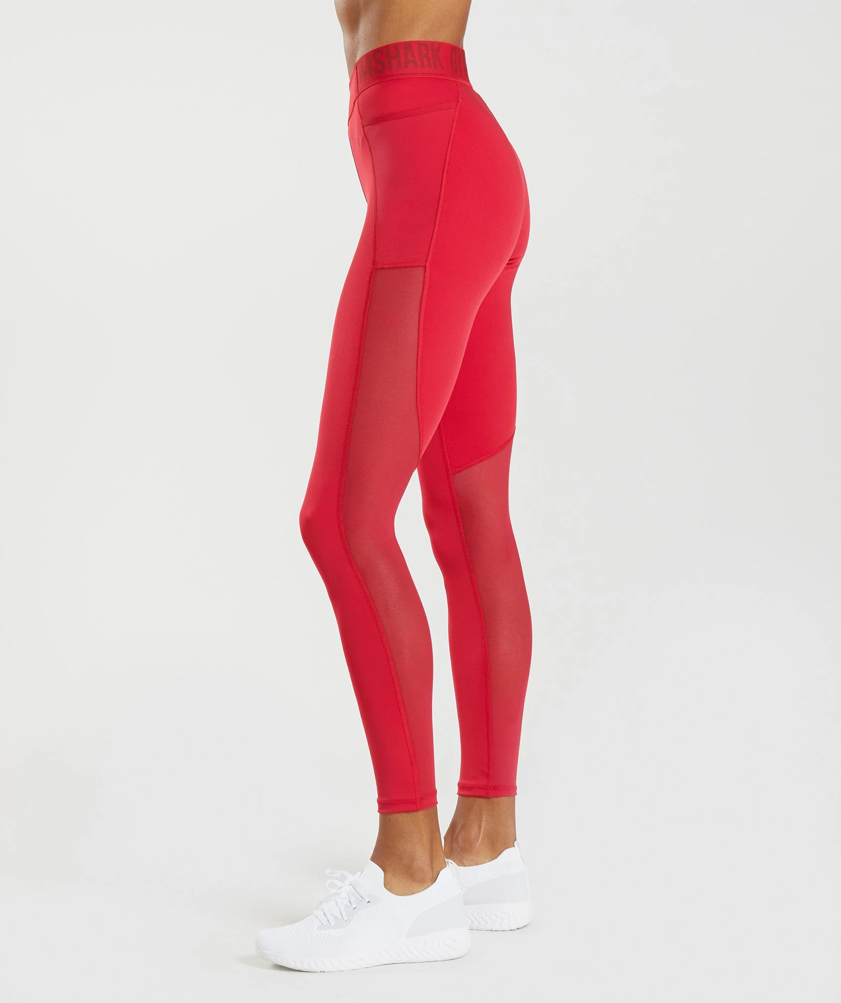 Gymshark Training Brandmark Leggings - Salsa Red