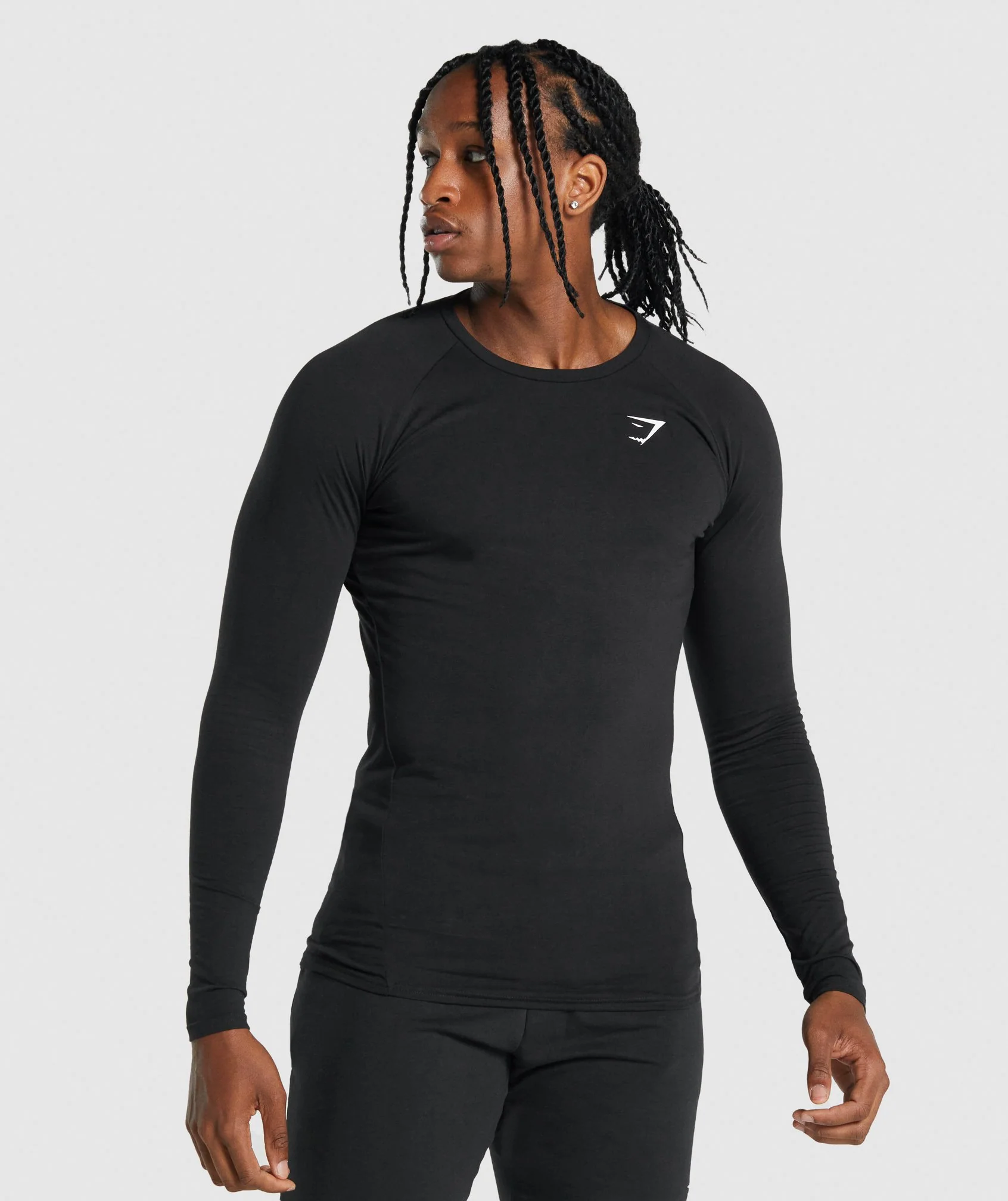 Gymshark Critical 2.0 Long Sleeve T-Shirt - Black