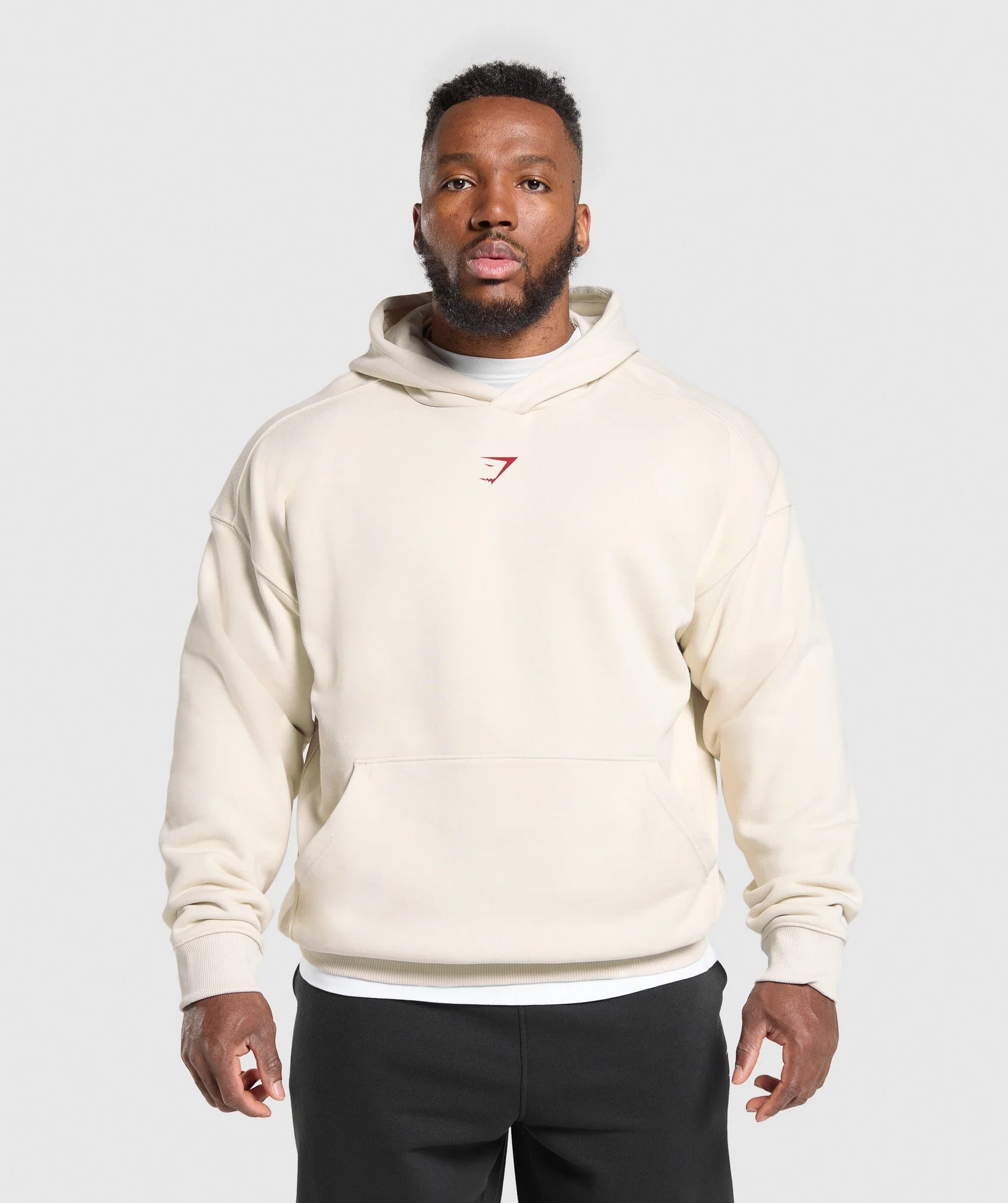 Gymshark Lifting Club Hoodie - Oat White
