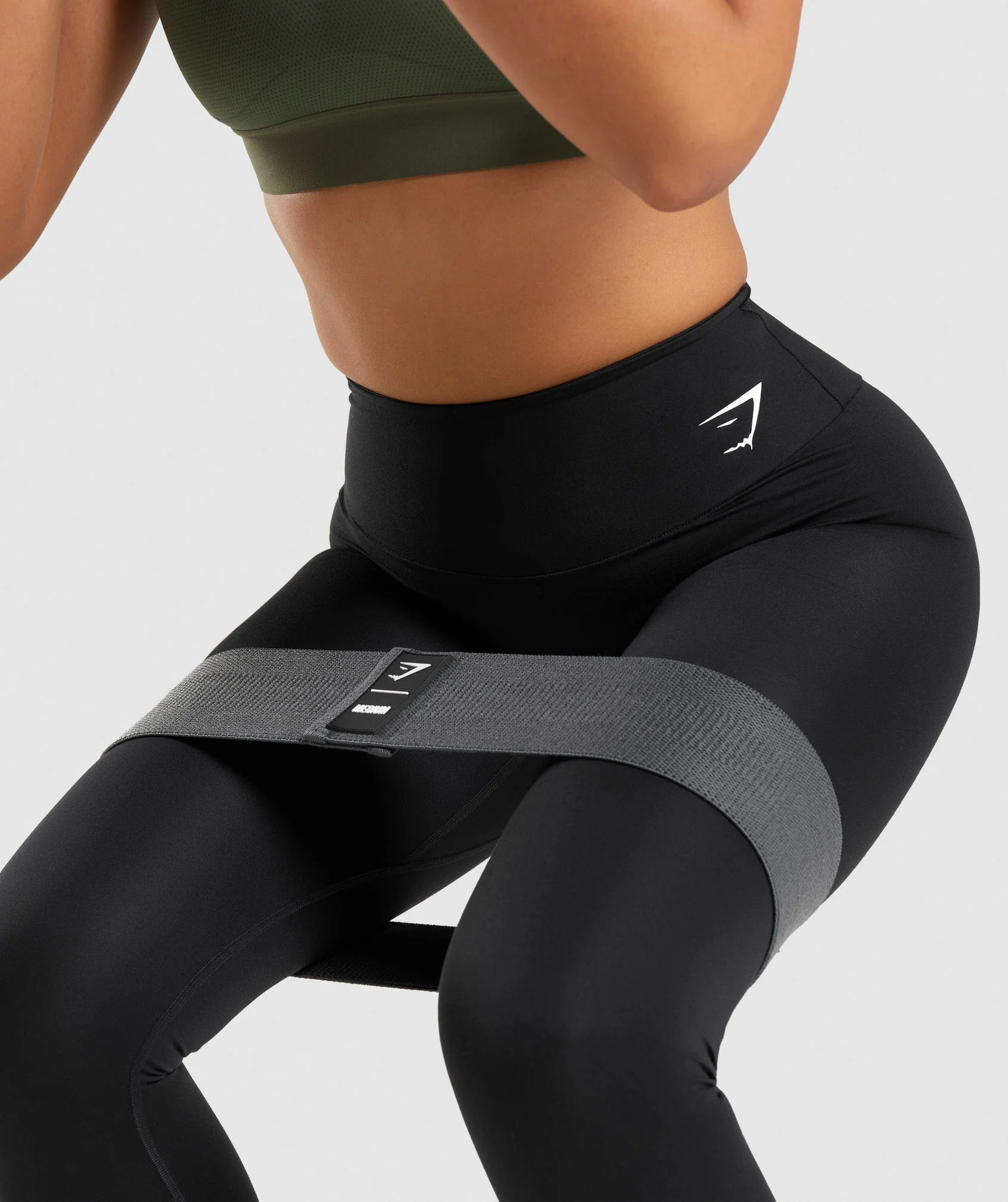 Gymshark Medium Glute Band - Charcoal Grey