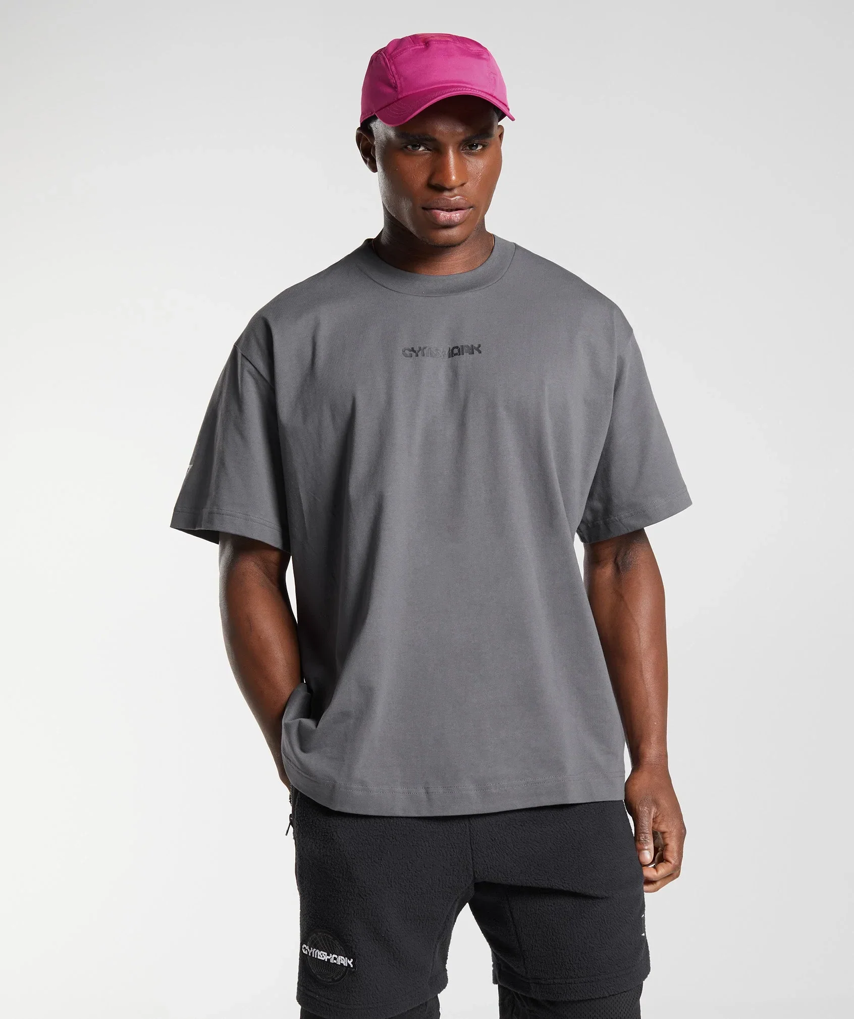Gymshark Vibes T-Shirt - Silhouette Grey