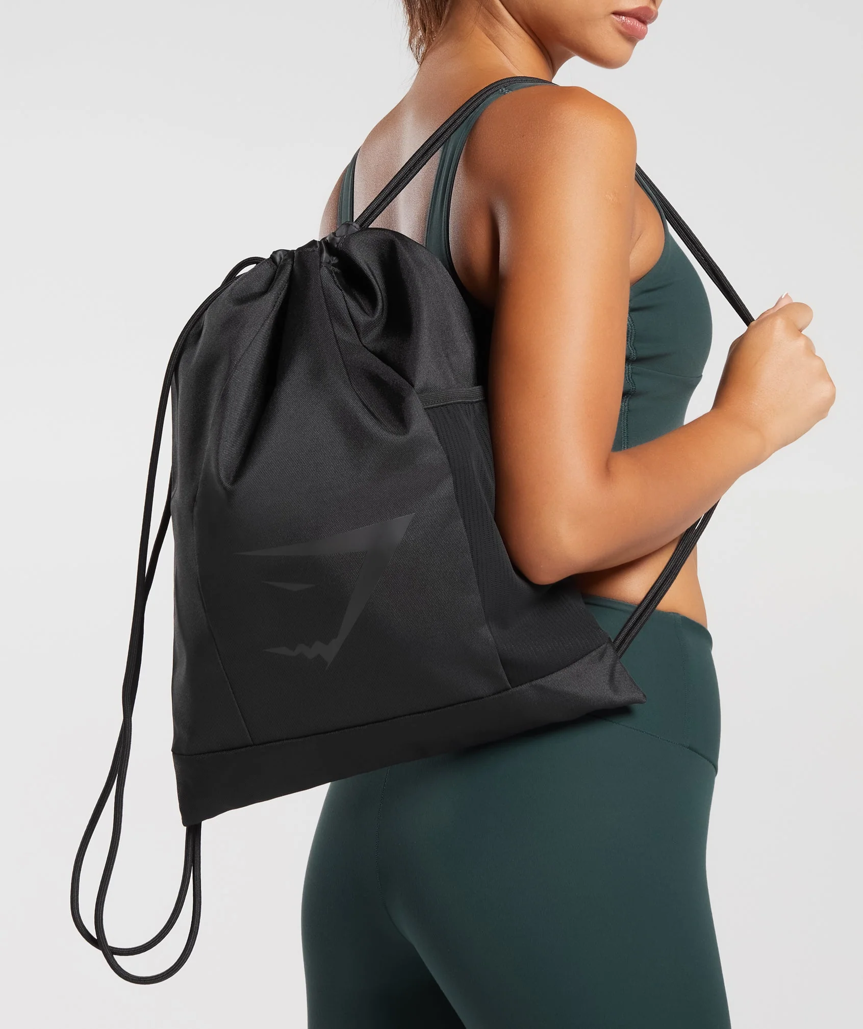 Gymshark Sharkhead Gymsack - Black