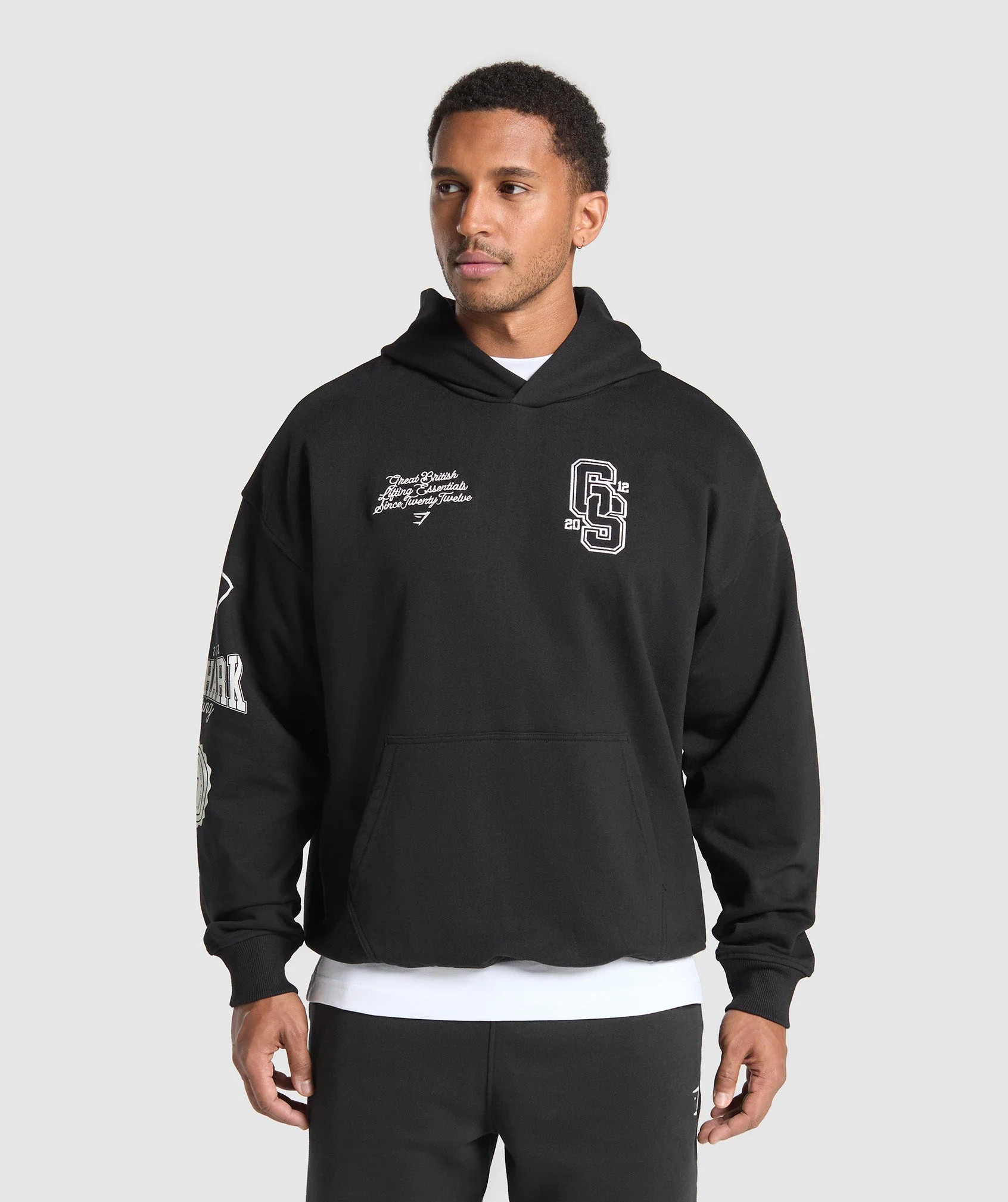 Gymshark Lifting Essentials Hoodie - Black