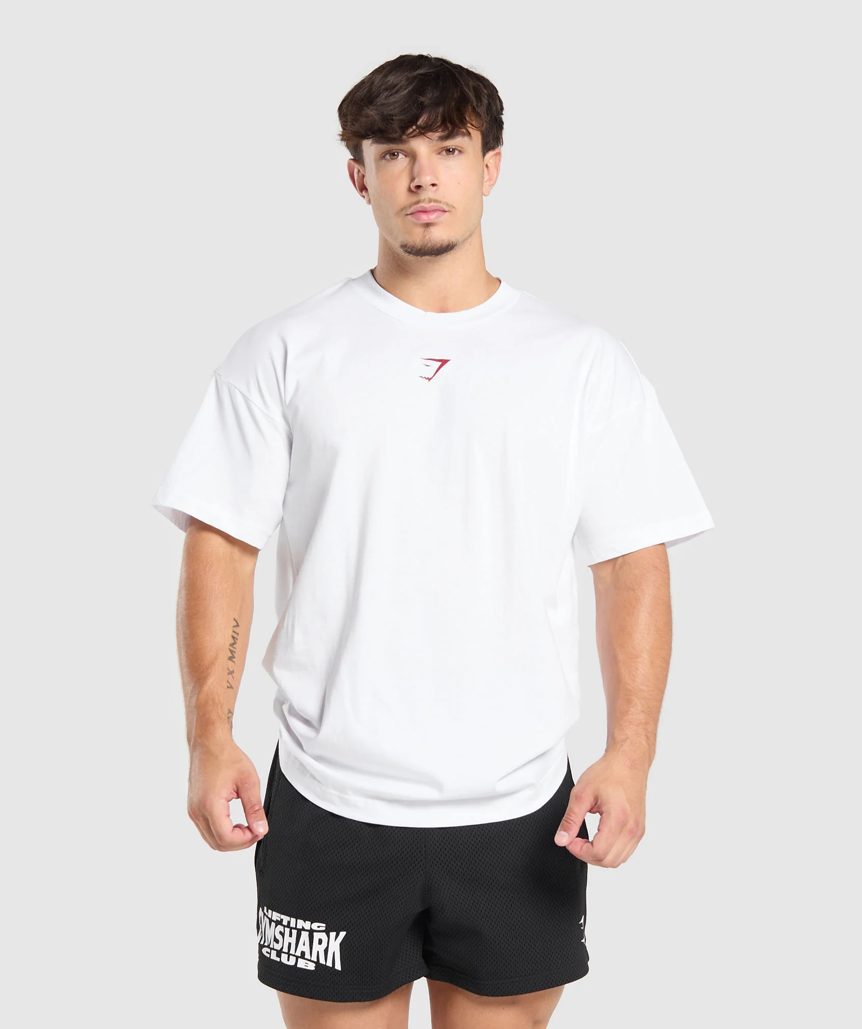 Gymshark Strength Department Graphic T-Shirt - White