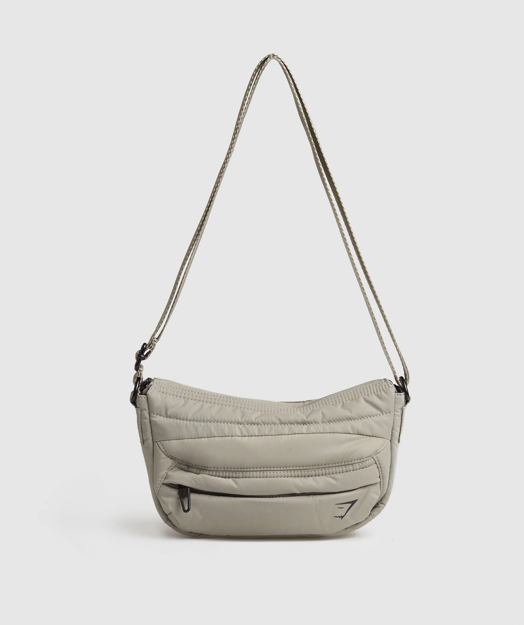 Gymshark Premium Lifestyle Shoulder Bag - Ecru Brown