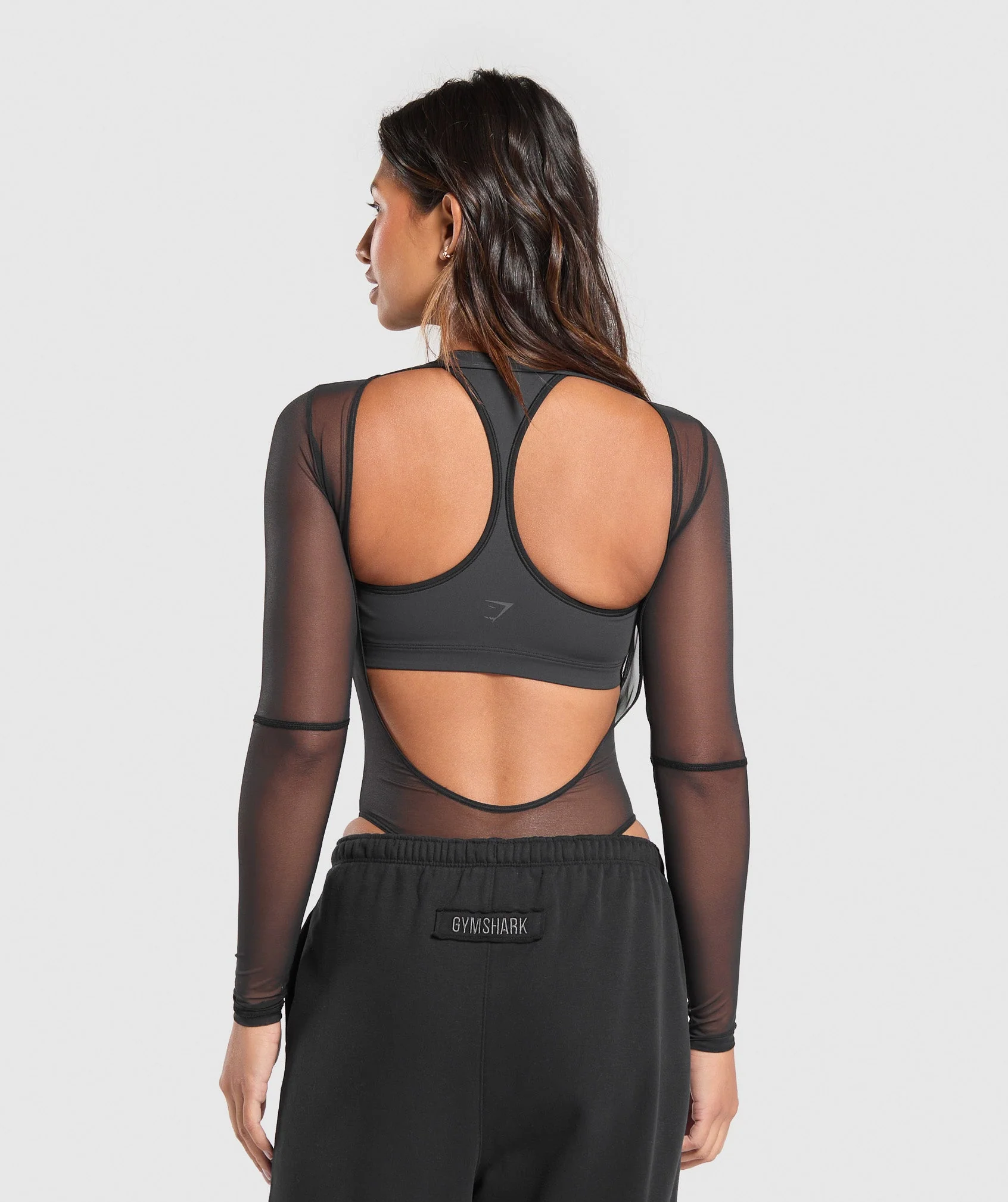 Gymshark Elevate Mesh Bodysuit - Black
