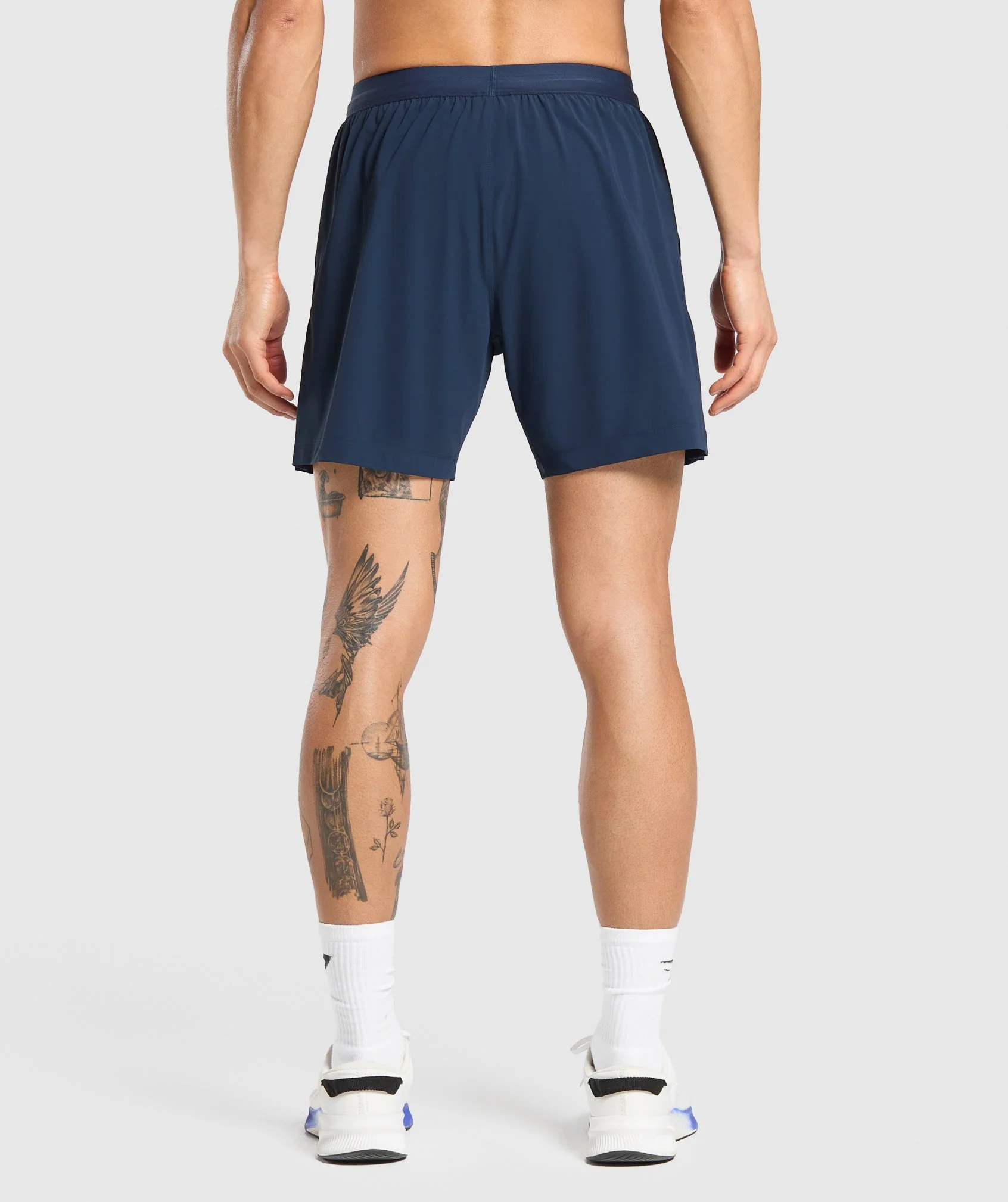 Gymshark Studio 6 Shorts - Navy