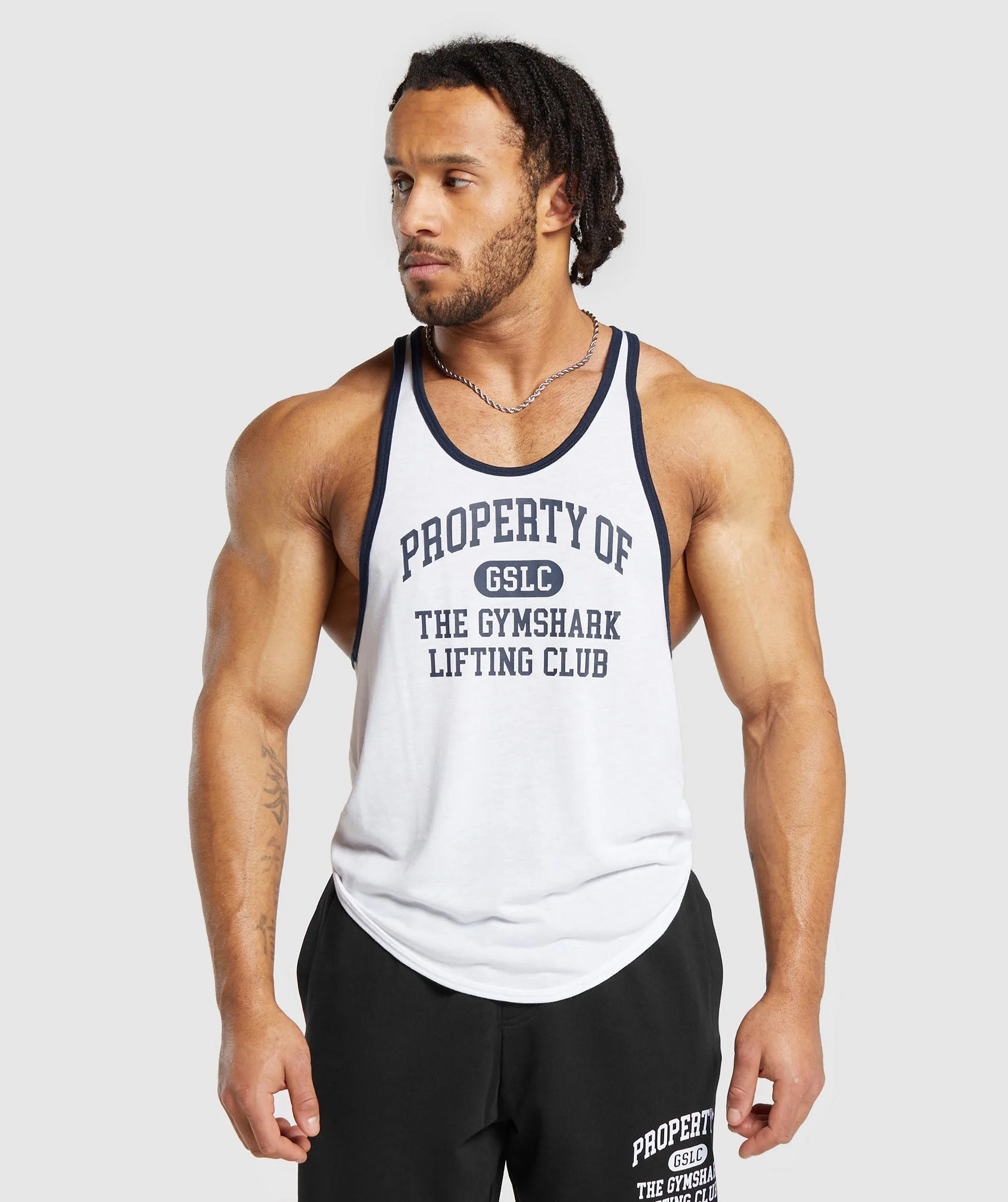 Gymshark Property Of Stringer - White