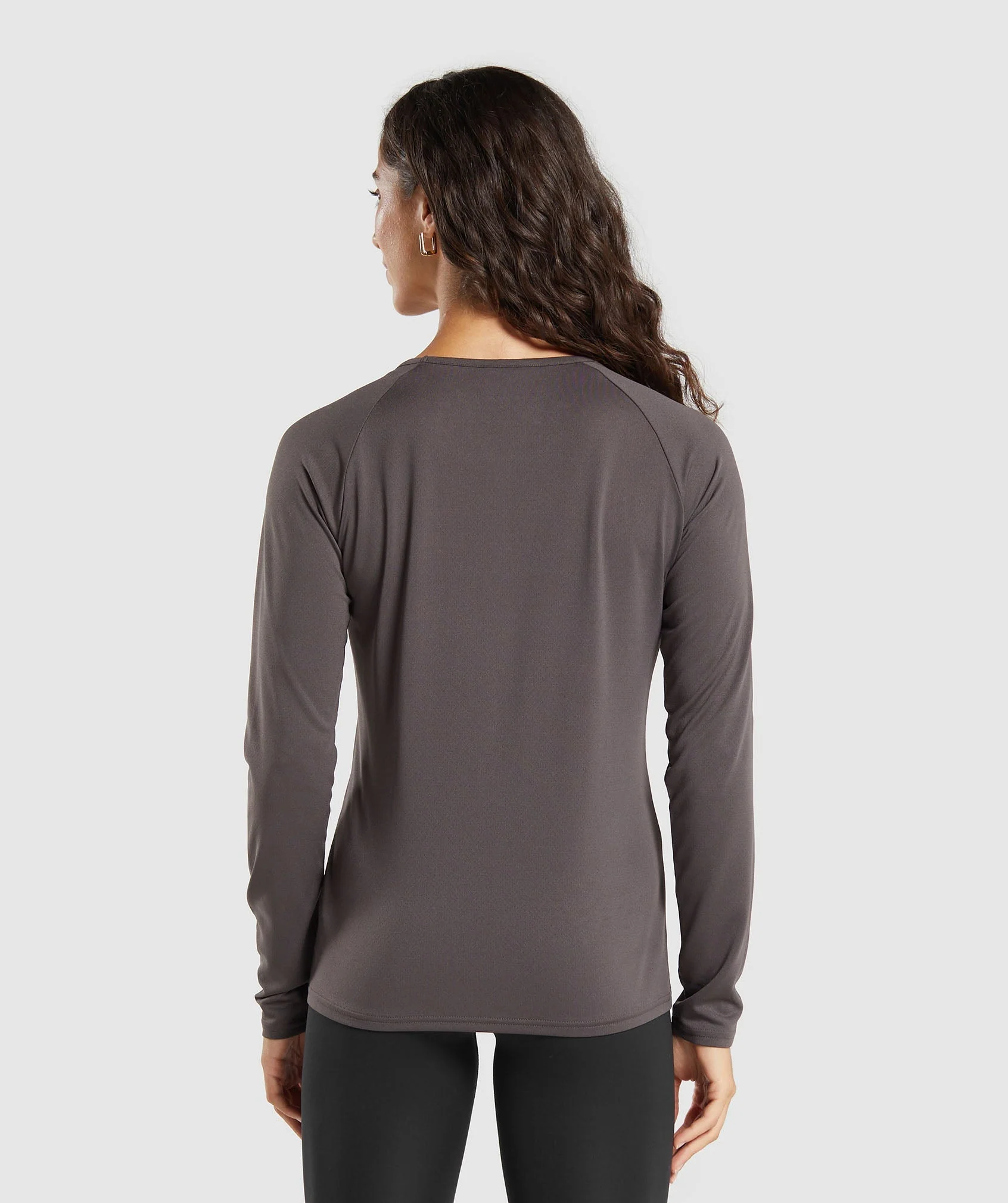Gymshark Training Long Sleeve Top - Greyed Purple