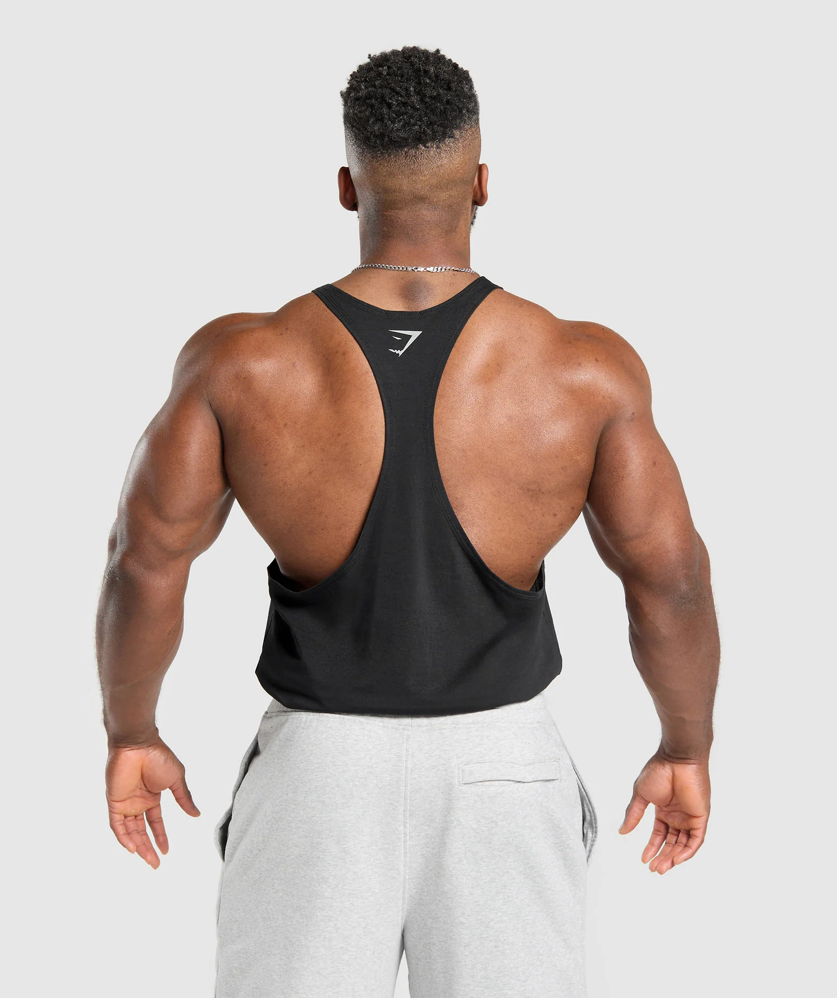 Gymshark Lifting Apparel Stringer - Black