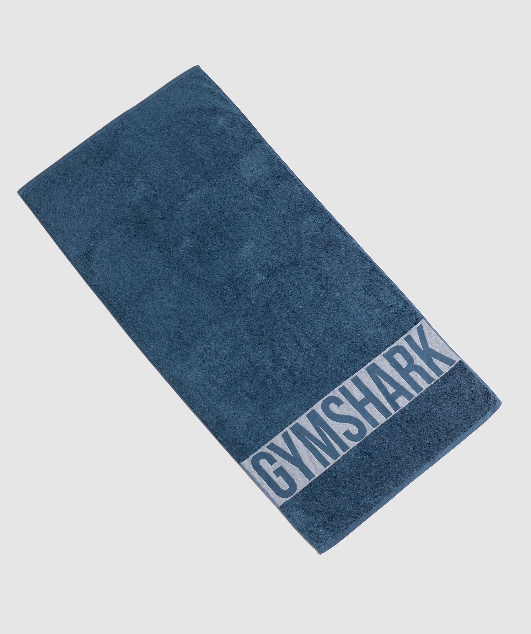Gymshark Towel - Cargo Blue/Denim Grey
