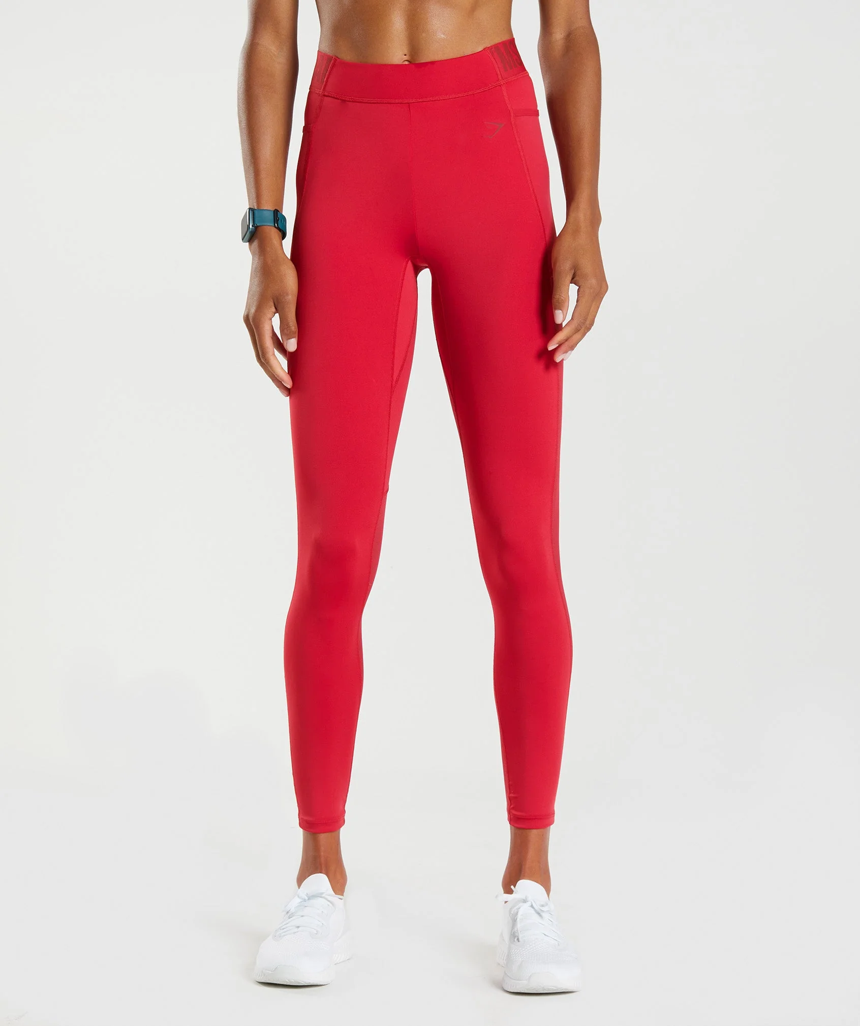 Gymshark Training Brandmark Leggings - Salsa Red