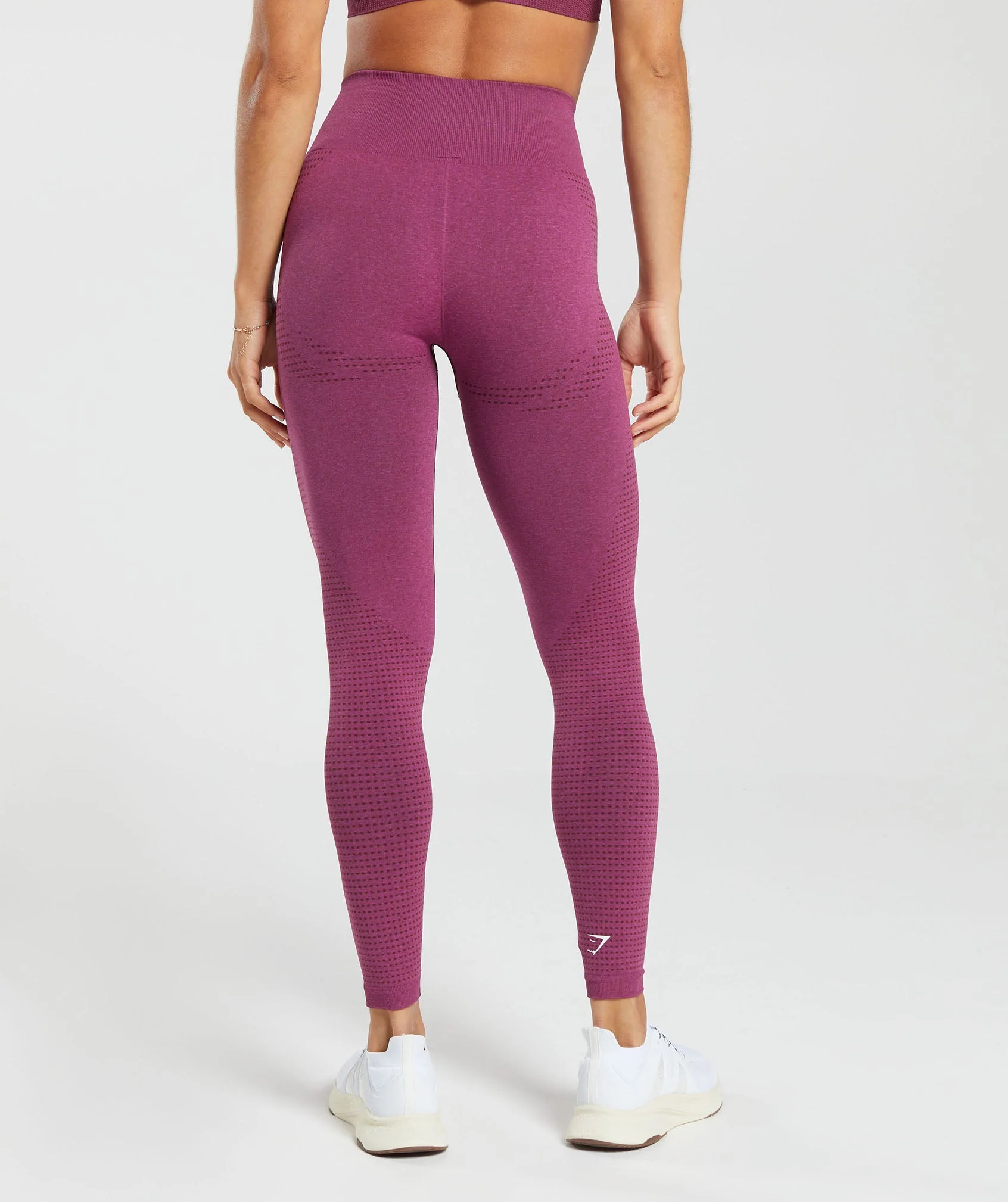 Gymshark Vital Seamless 2.0 Leggings - Plum Pink Marl