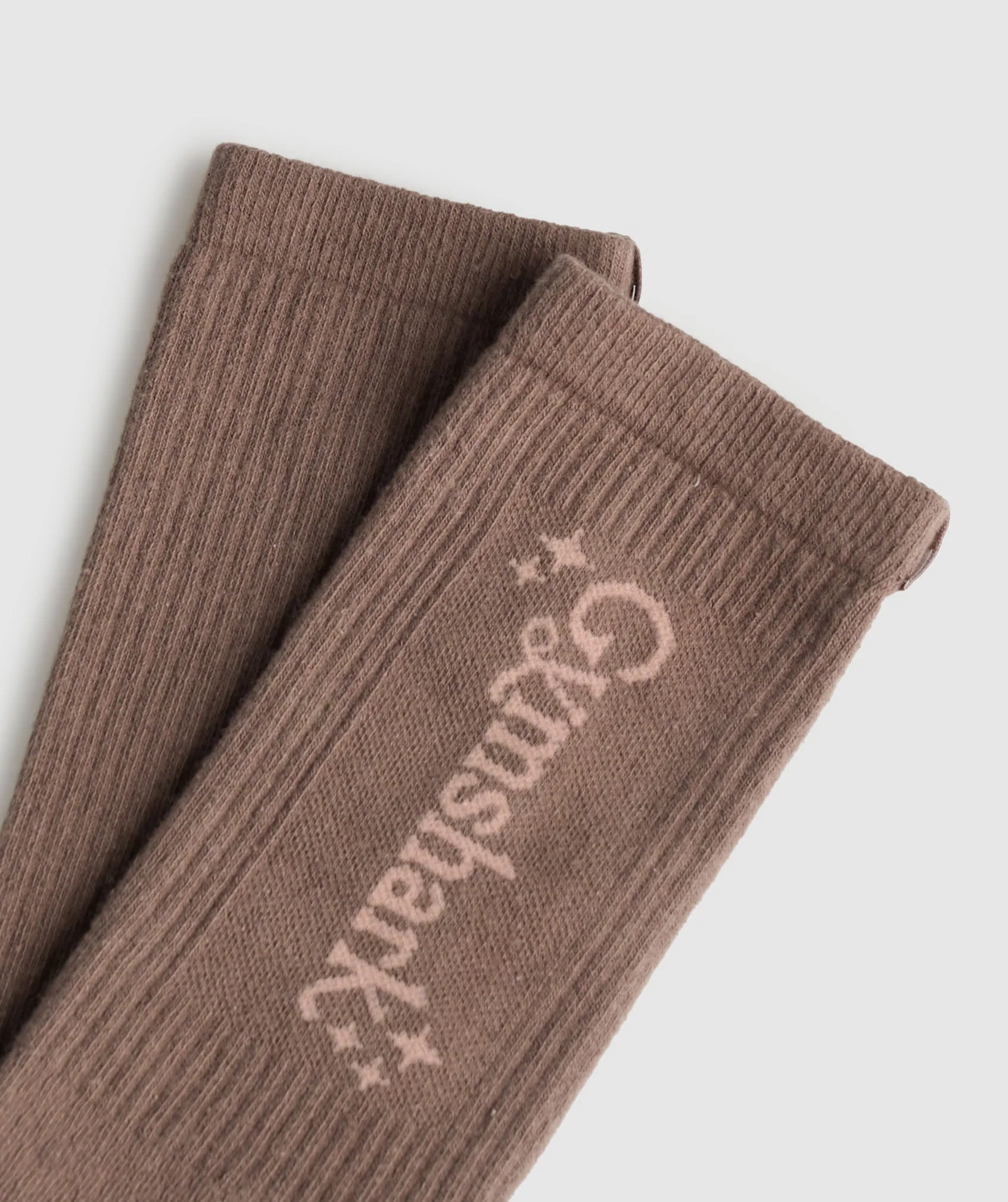 Gymshark Script Crew - Soft Brown