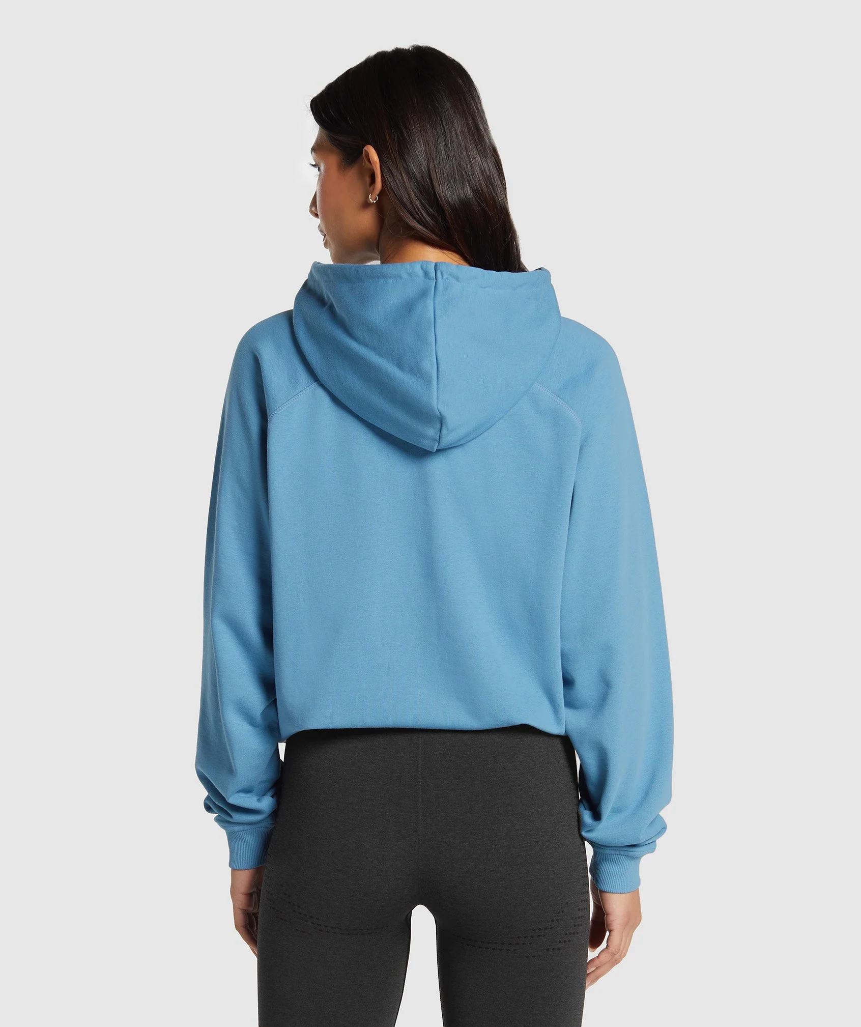 Gymshark Block Oversized Hoodie - Classic Blue