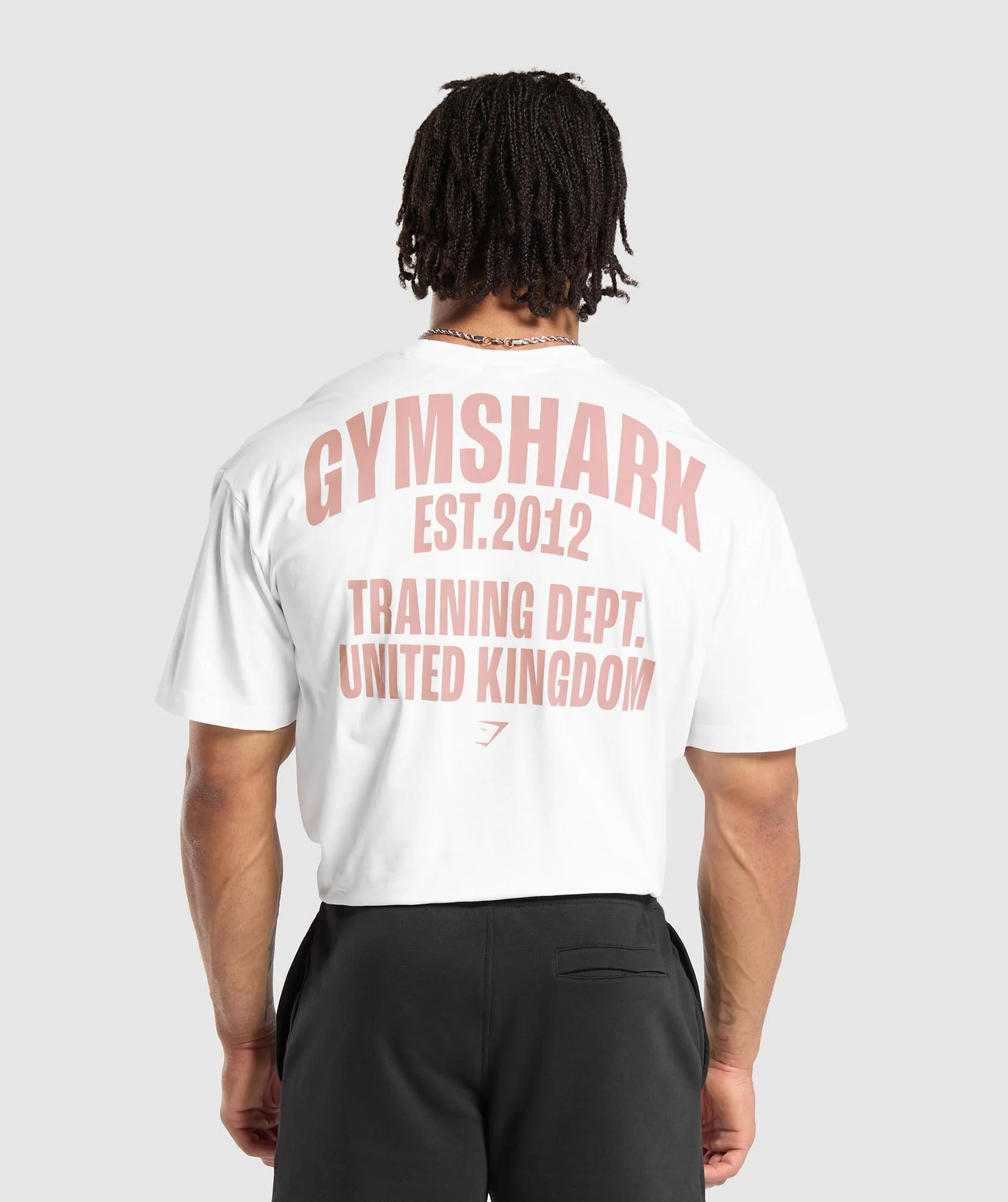 Gymshark Training Dept. UK T-Shirt - White